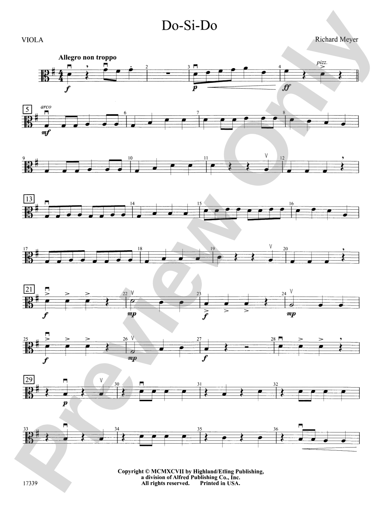Do-Si-Do: Viola