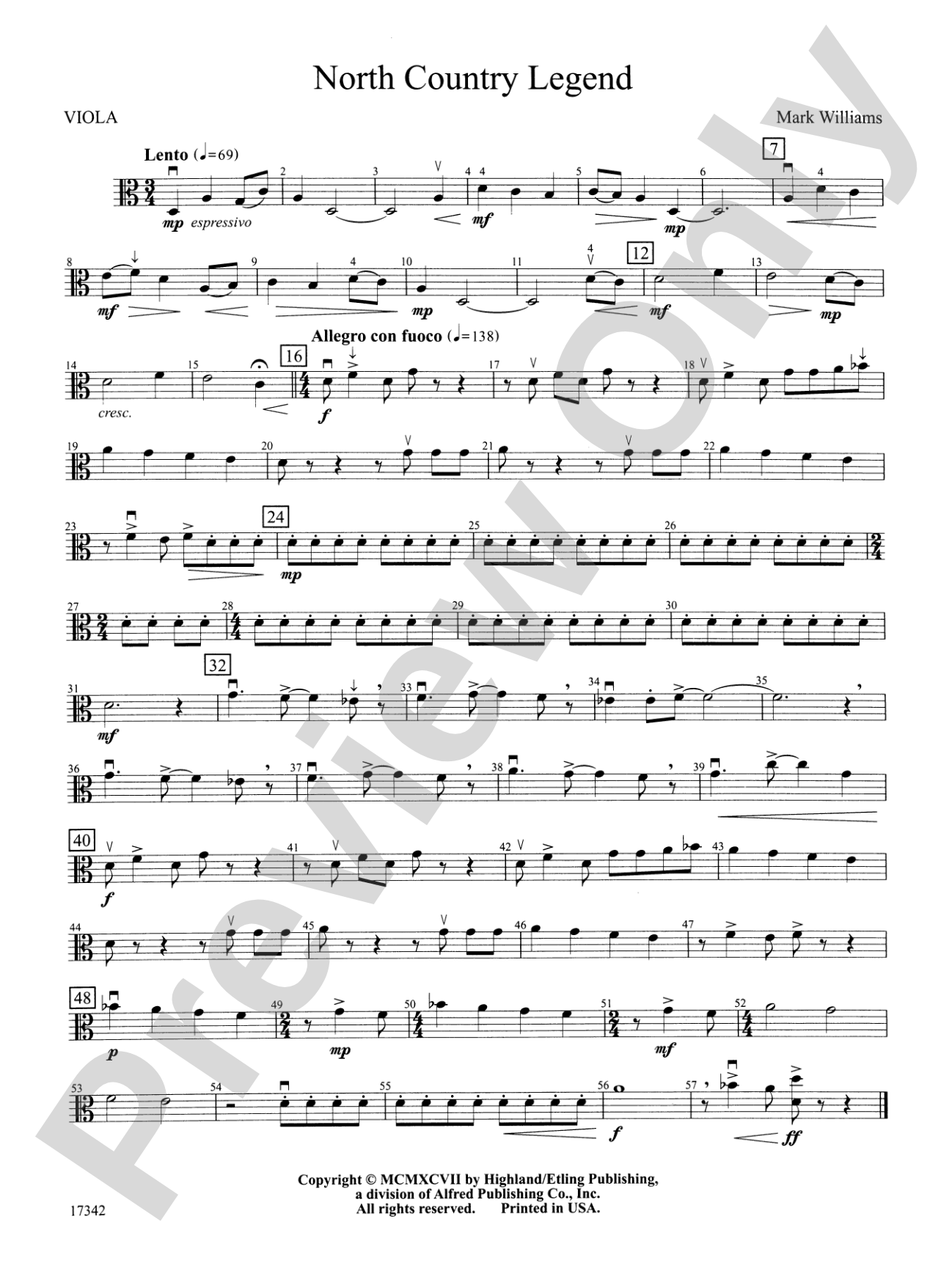 North Country Legend: Viola