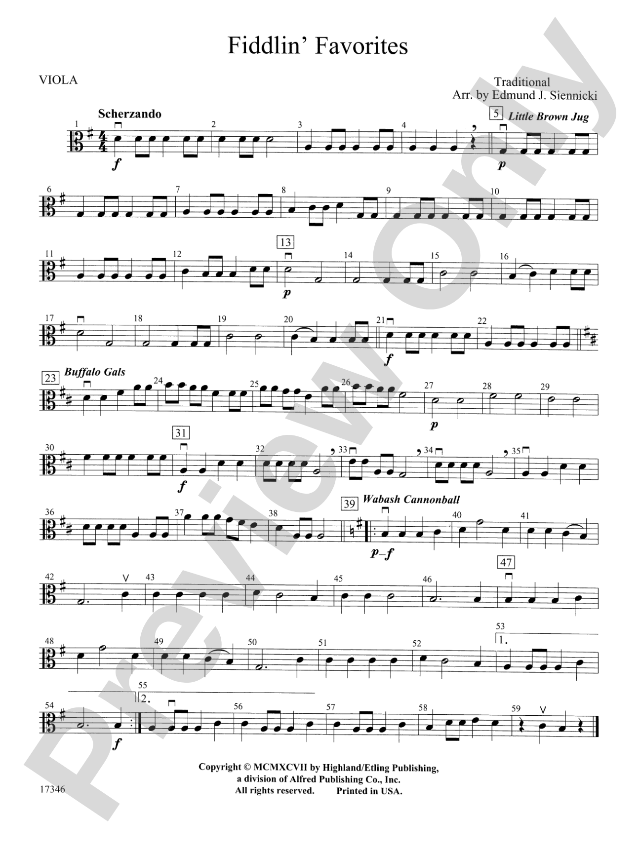 Fiddlin' Favorites: Viola