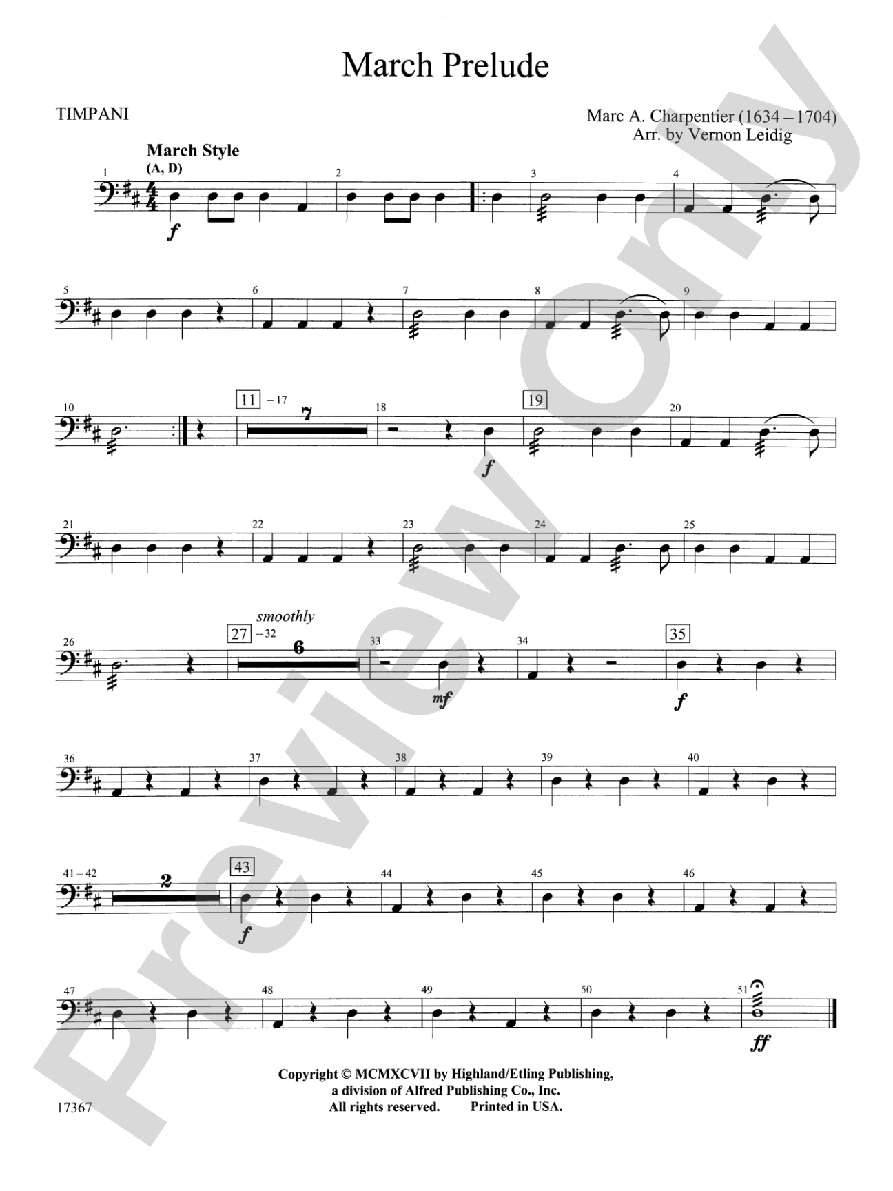 March Prelude: Timpani