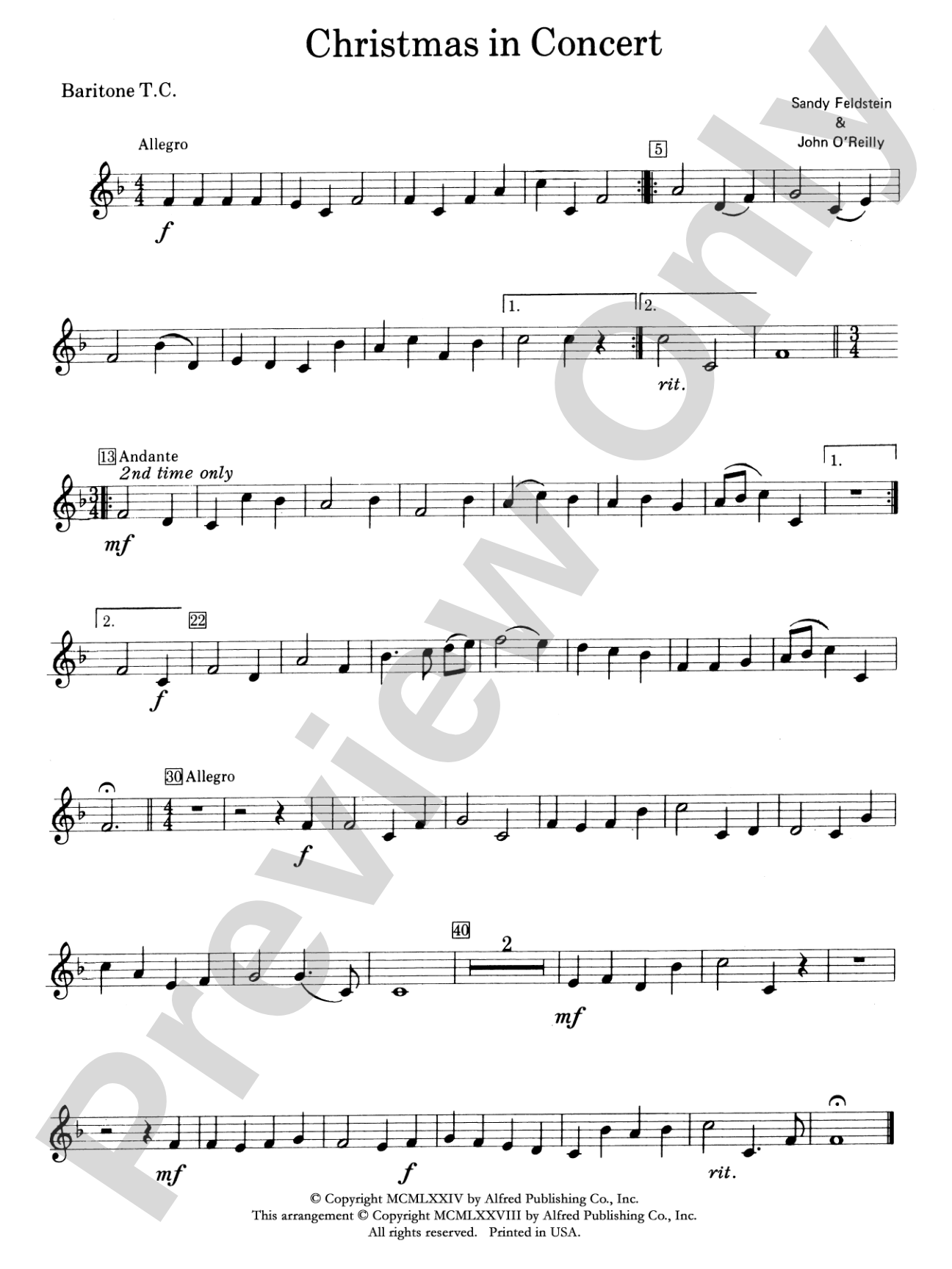 Christmas in Concert: Baritone T.C.
