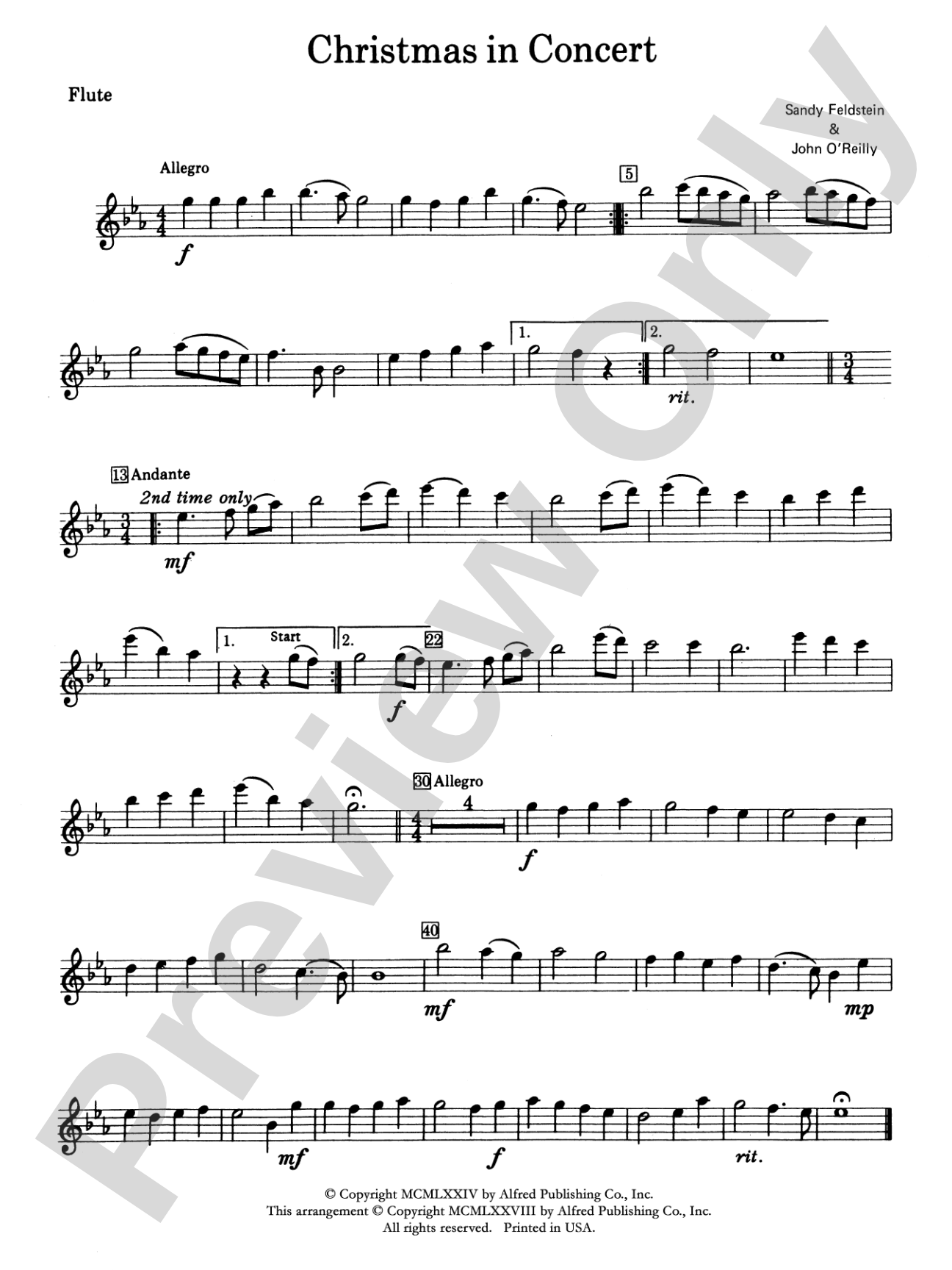 Christmas in Concert: Flute