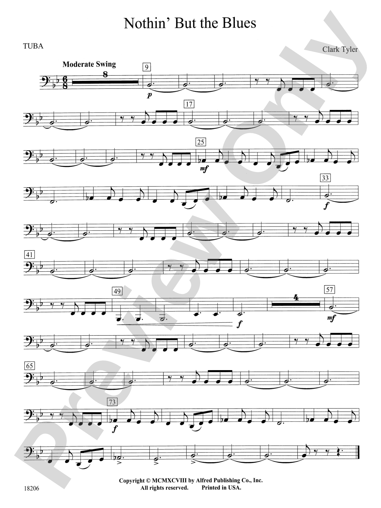Nothin' but the Blues: Tuba