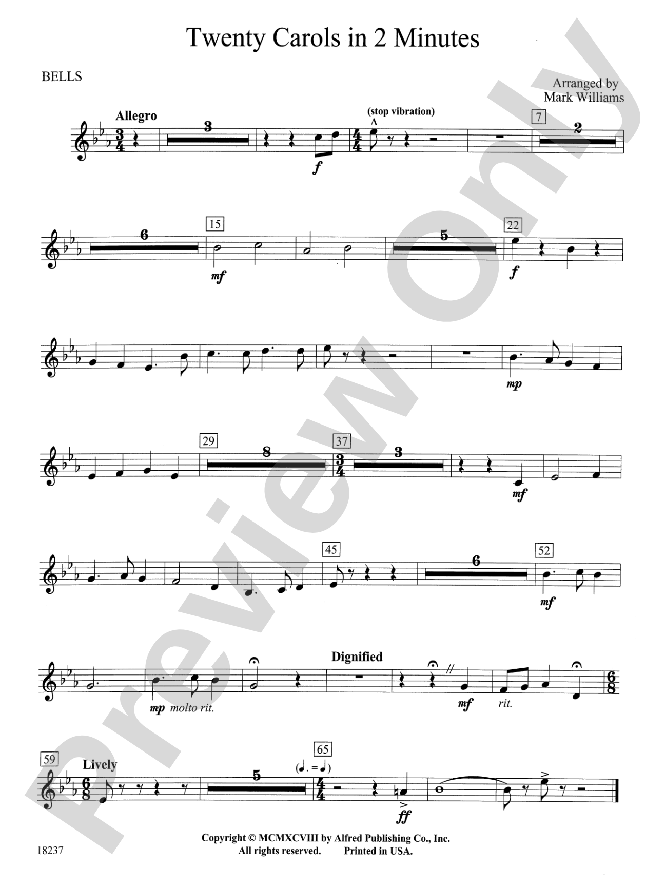 Twenty Carols in 2 Minutes: Bells
