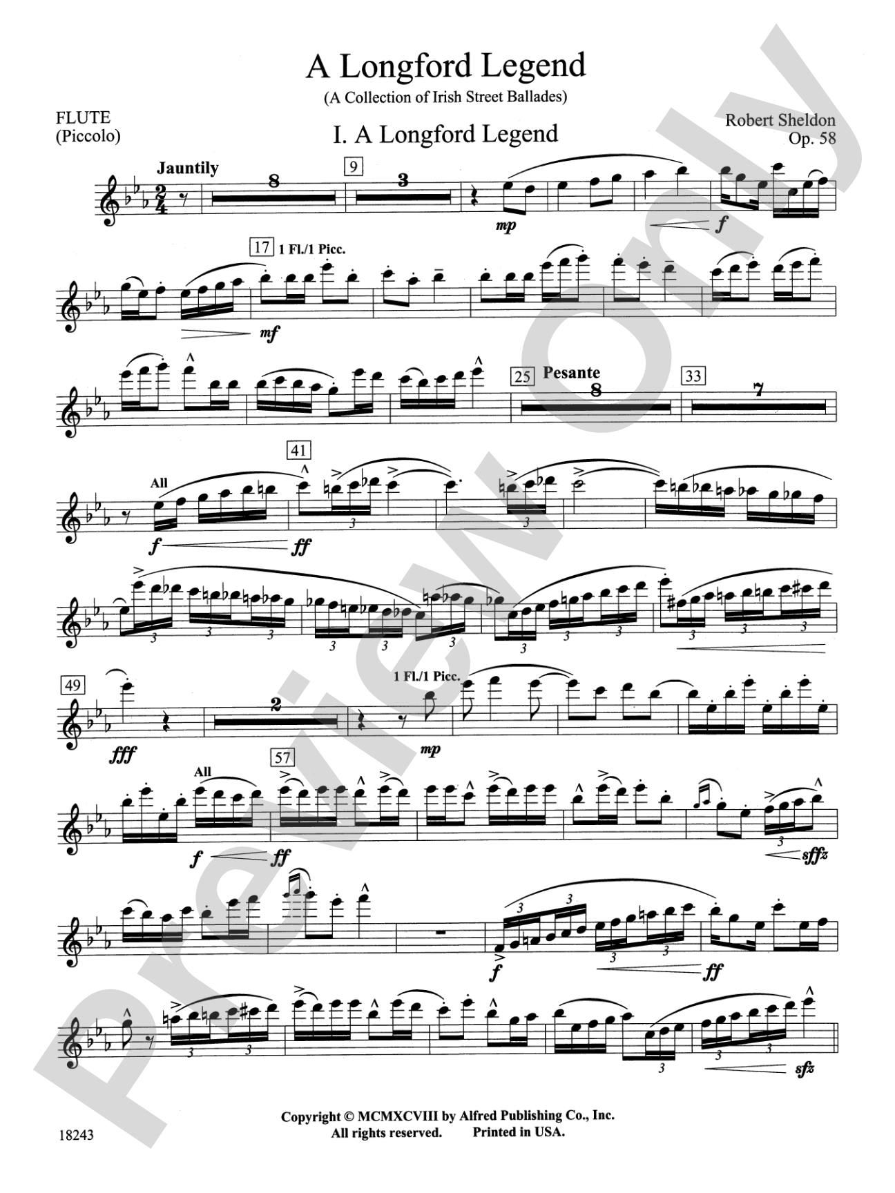 A Longford Legend: Flute