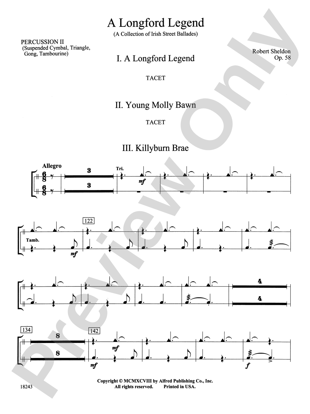 A Longford Legend: 2nd Percussion