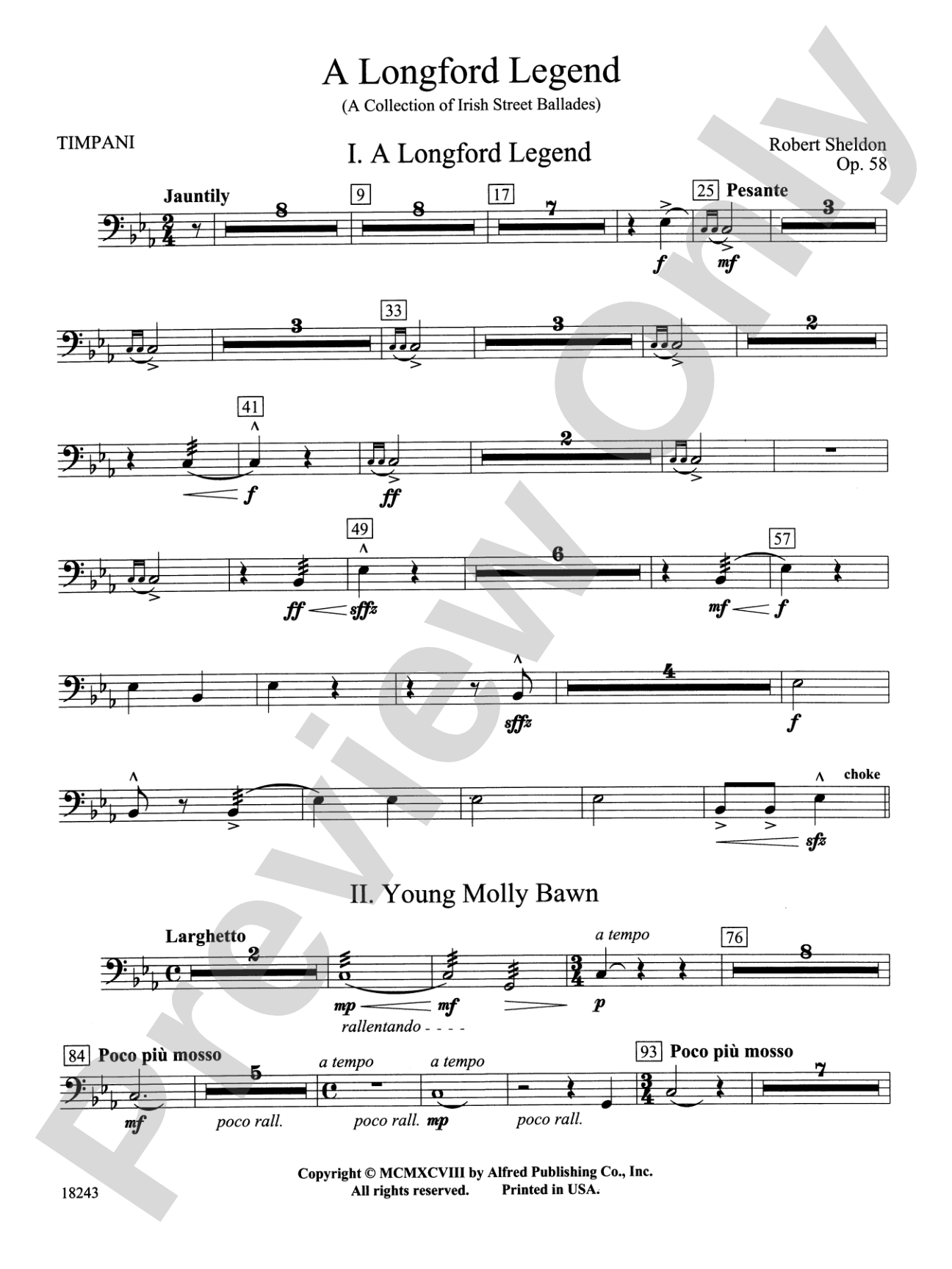 A Longford Legend: Timpani