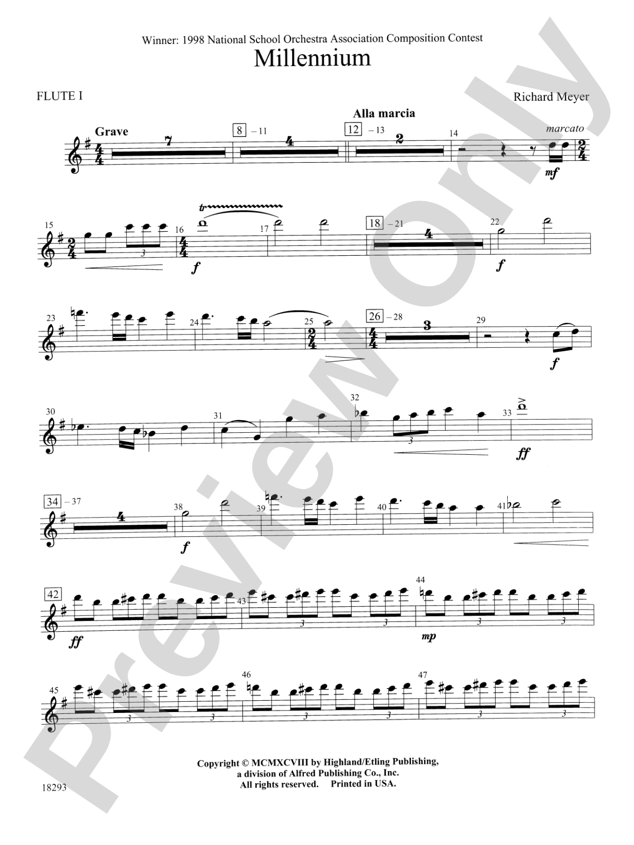 Millennium: Flute