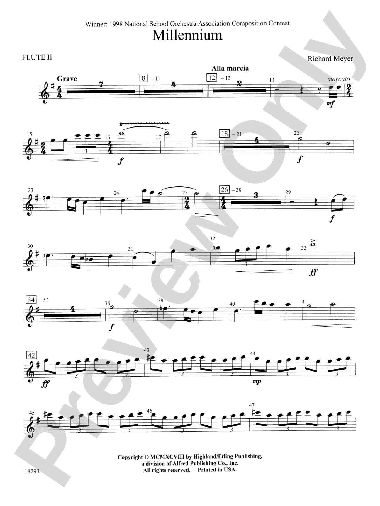 Millennium: 2nd Flute
