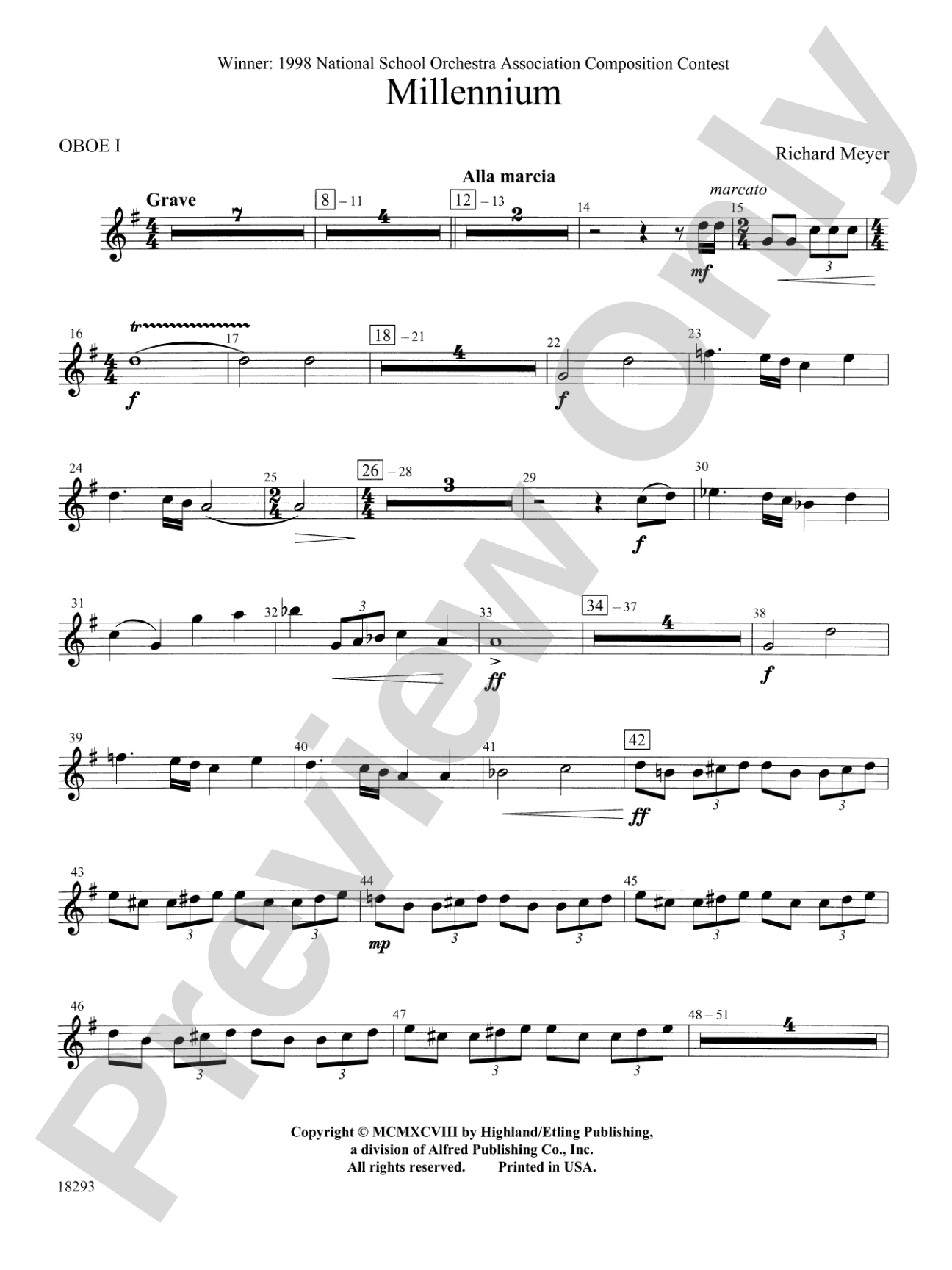 Millennium: Oboe