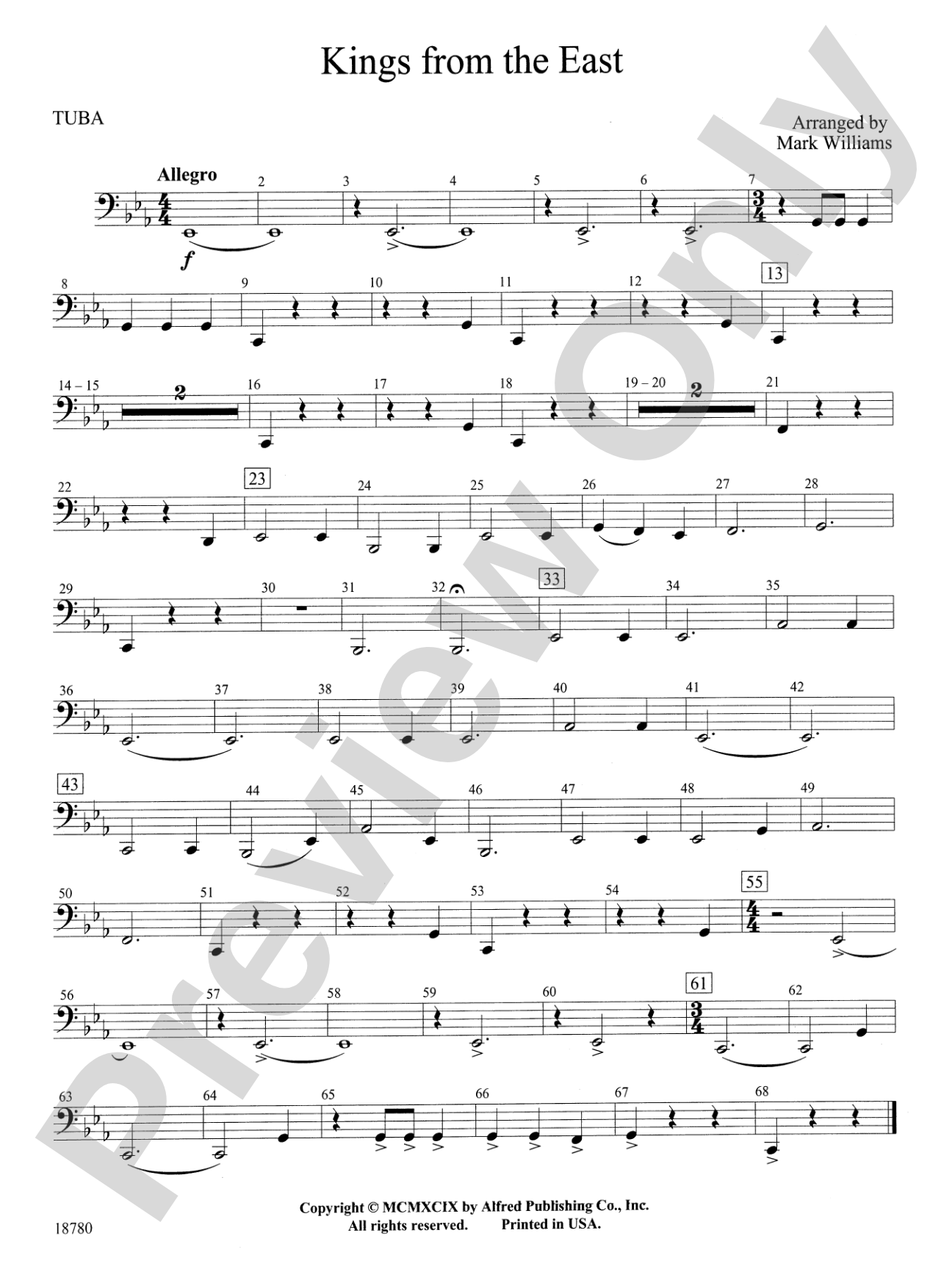 Kings from the East: Tuba
