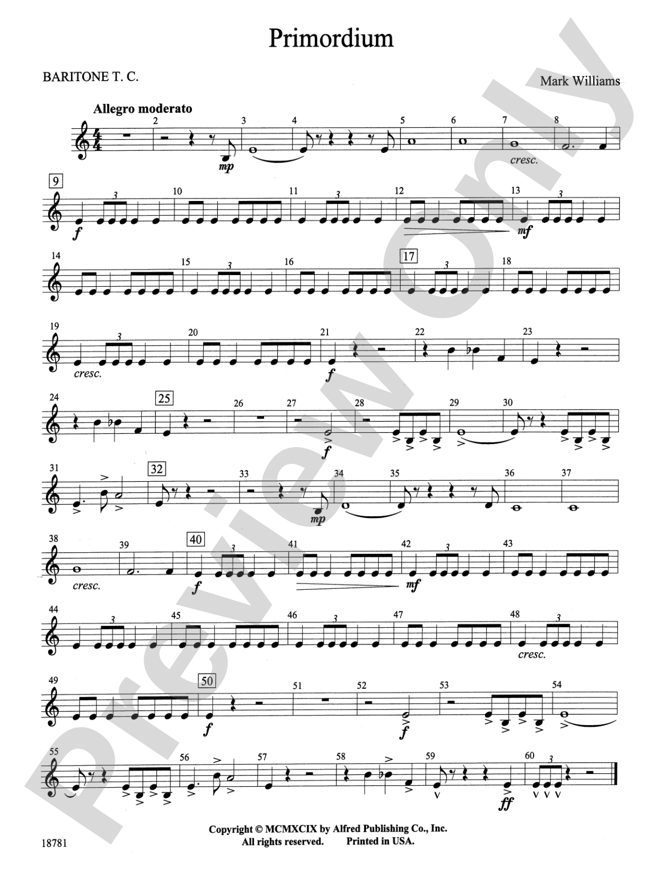 Primordium: Baritone T.C.