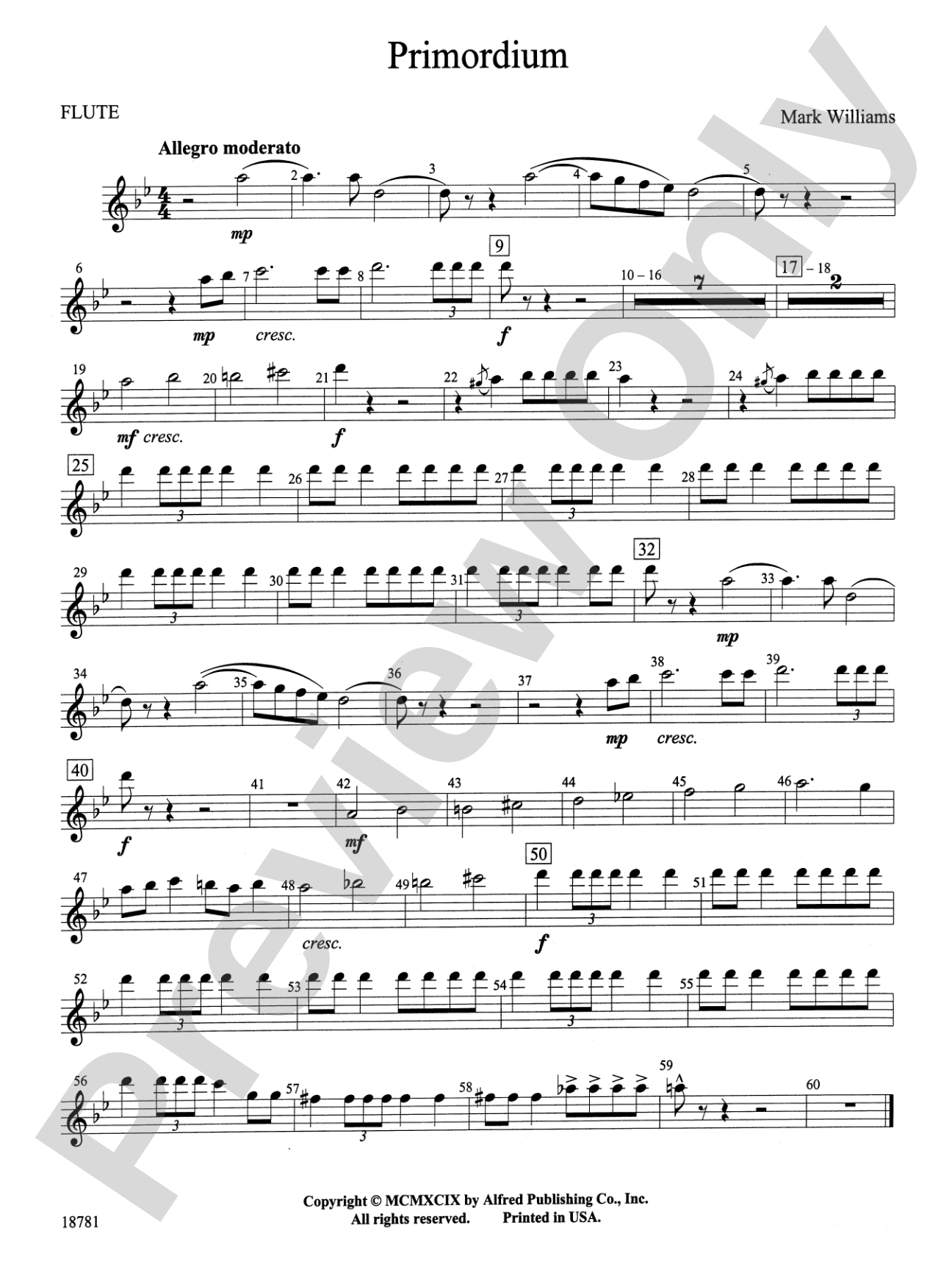 Primordium: Flute