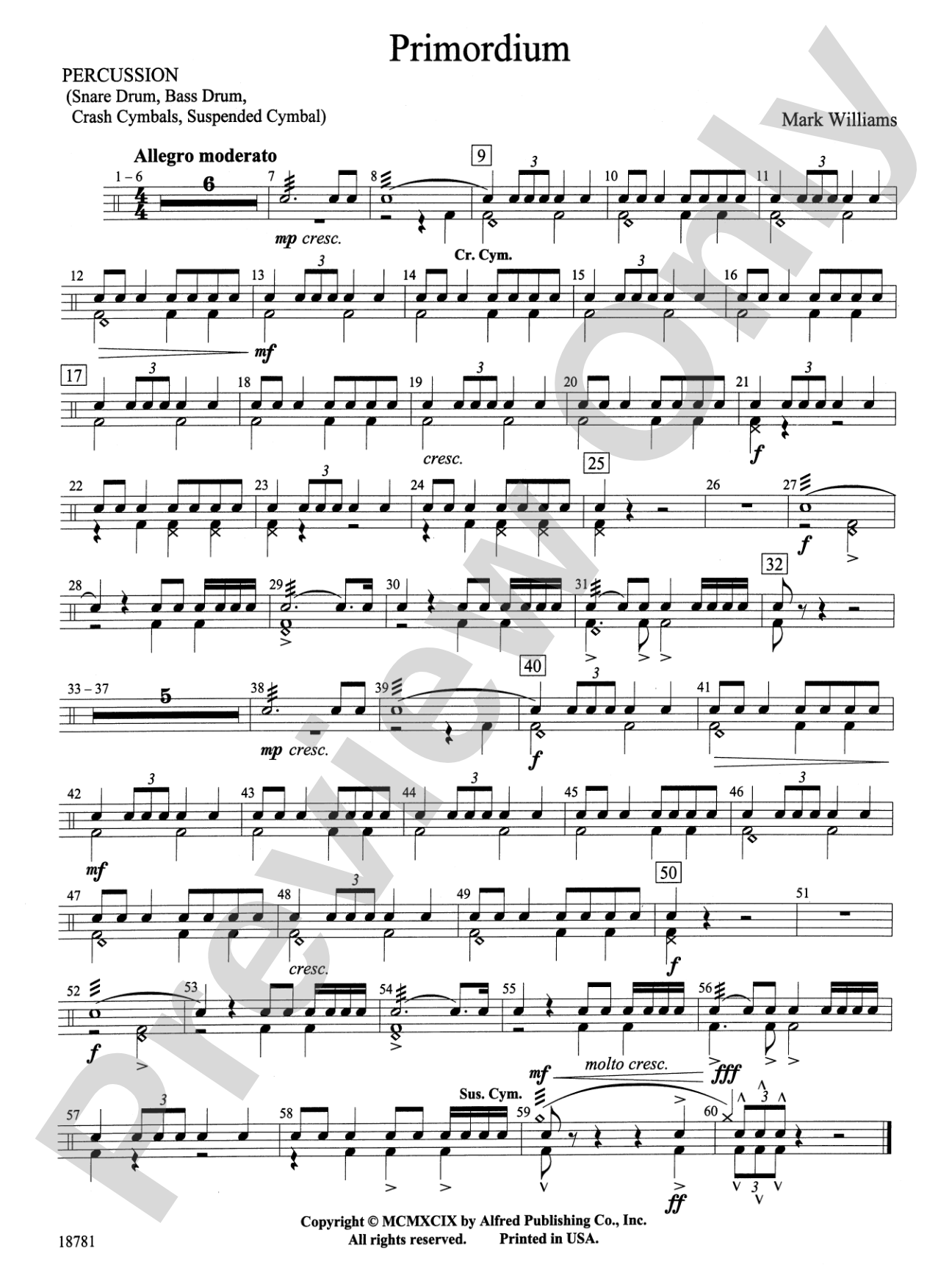 Primordium: 1st Percussion