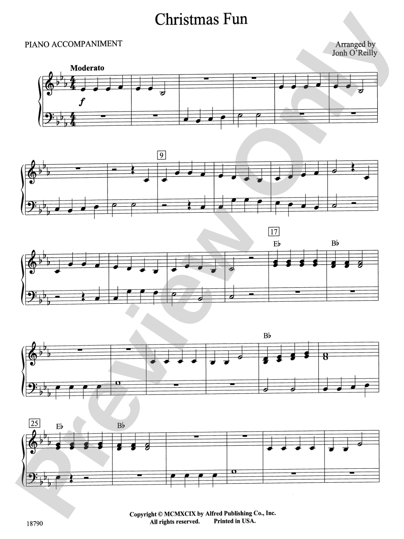 Christmas Fun: Piano Accompaniment