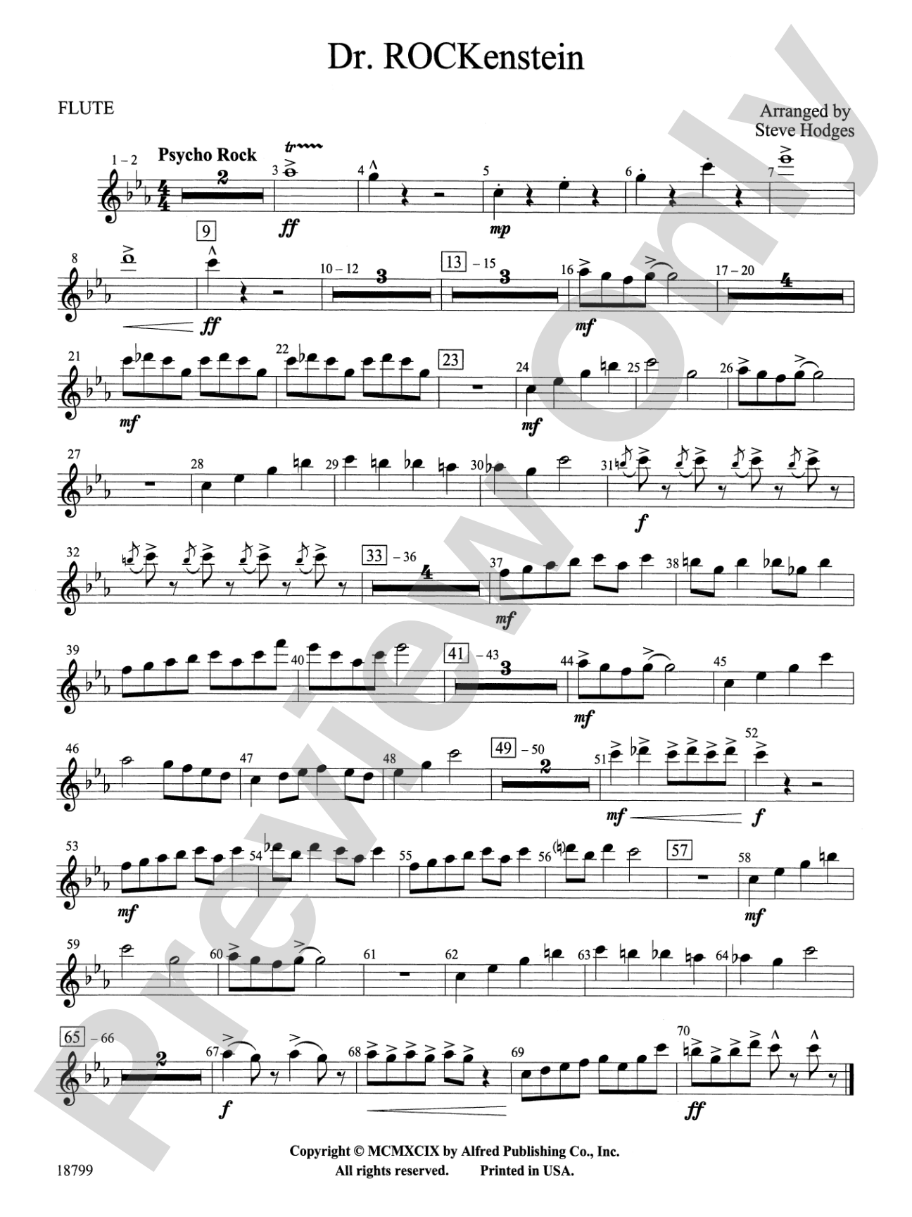 Dr. Rockenstein: Flute