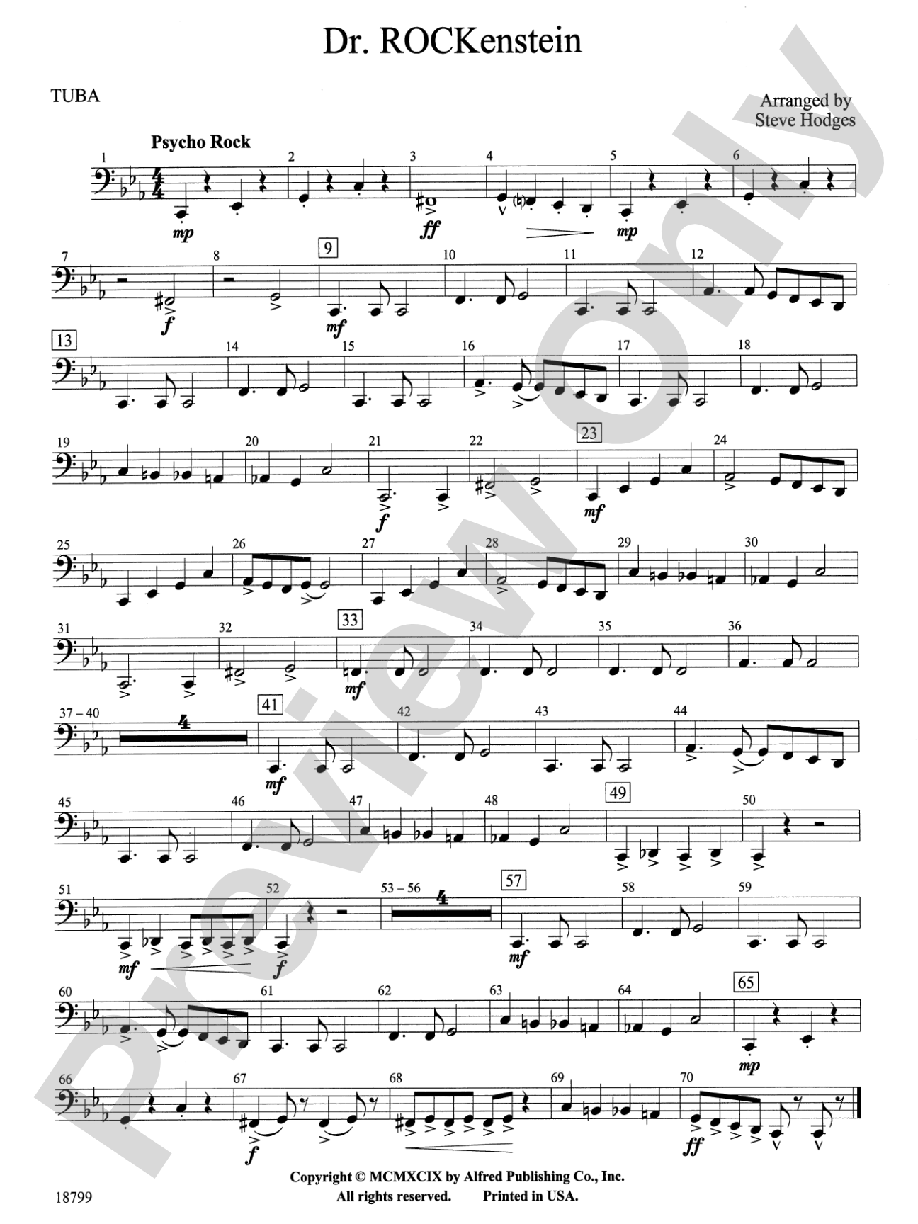 Dr. Rockenstein: Tuba