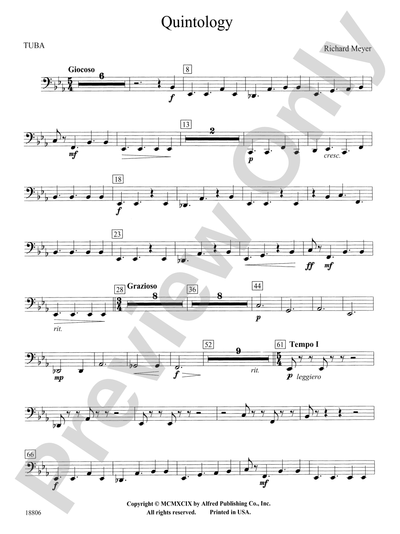 Quintology: Tuba