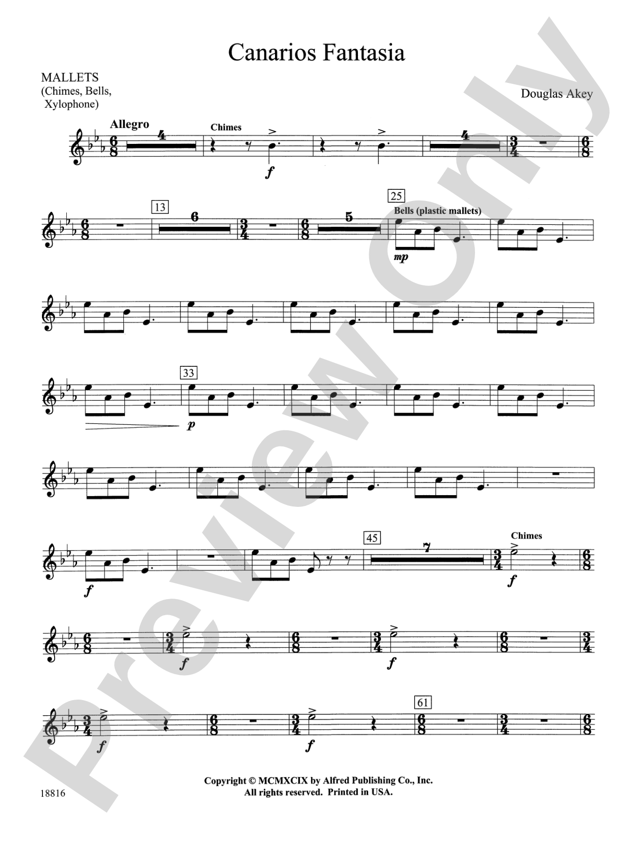 Canarios Fantasia: Mallets