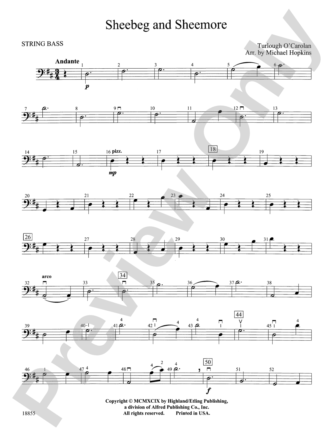 Sheebeg and Sheemore: String Bass