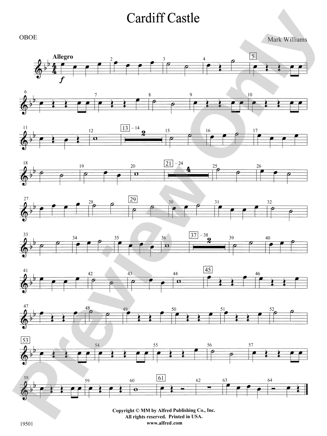 Cardiff Castle: Oboe