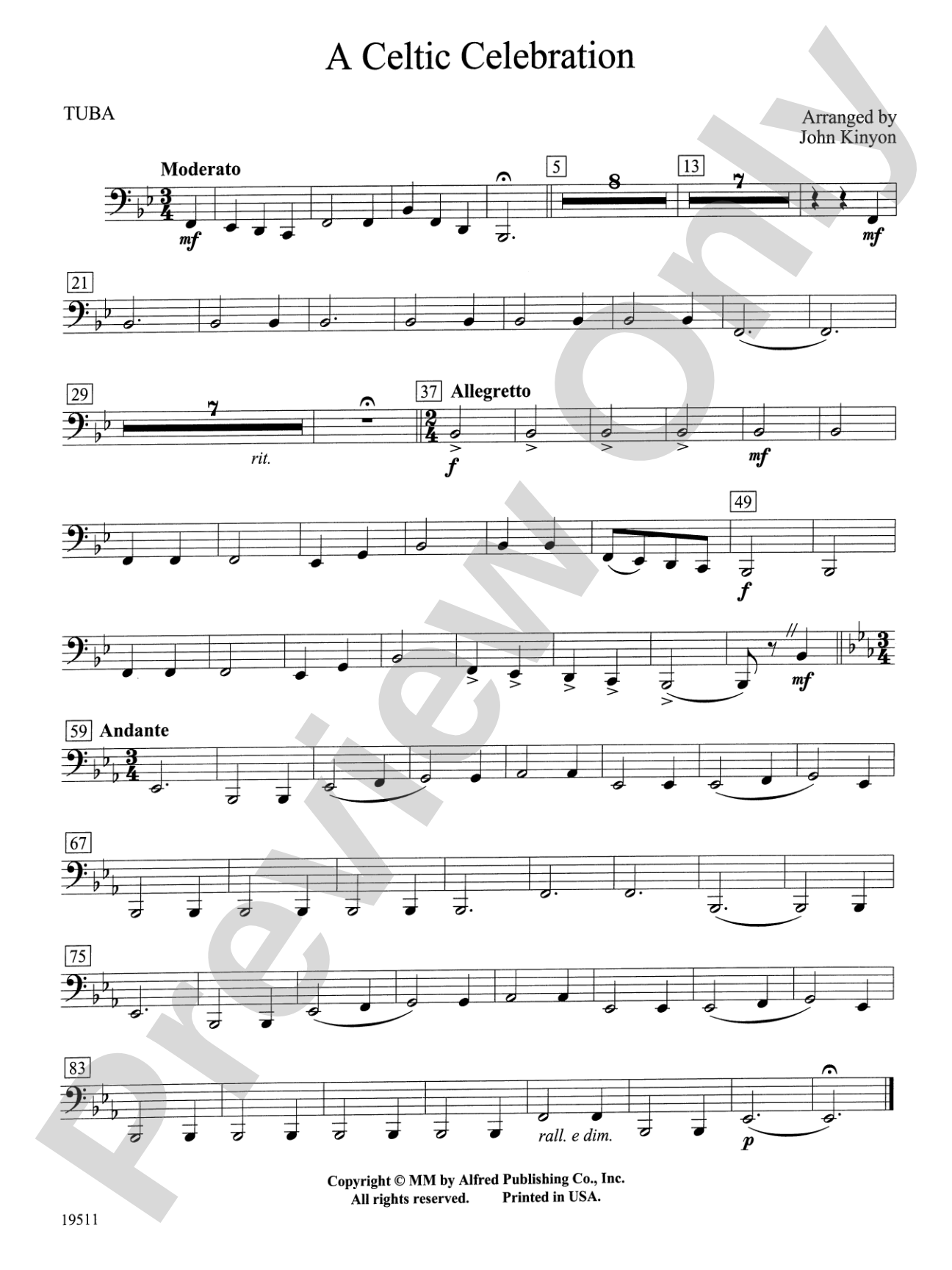 A Celtic Celebration: Tuba