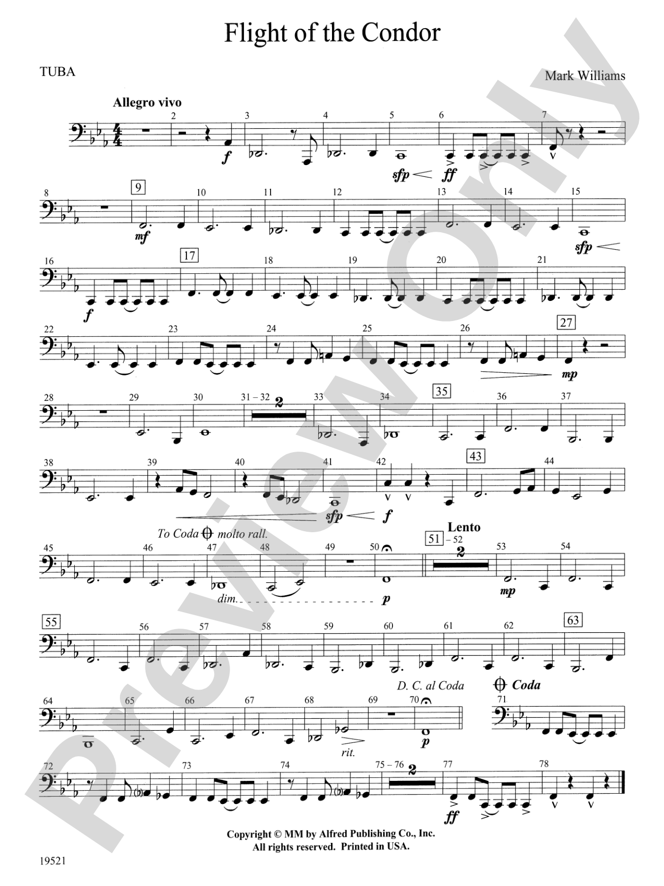 Flight of the Condor: Tuba
