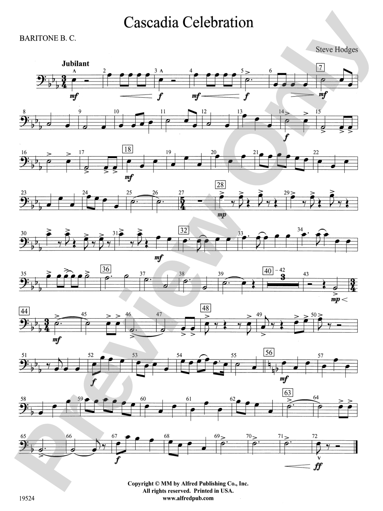Cascadia Celebration: Baritone B.C.