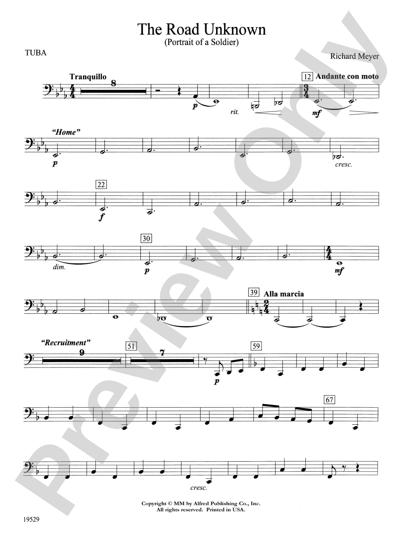 The Road Unknown: Tuba