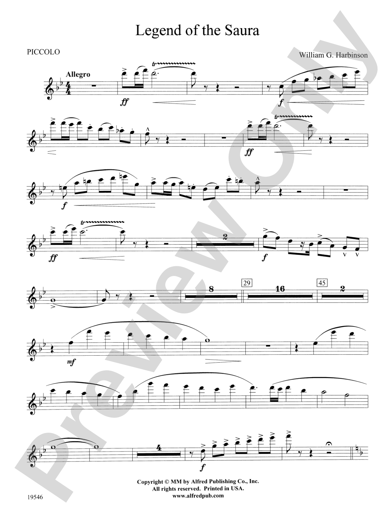 Legend of the Saura: Piccolo