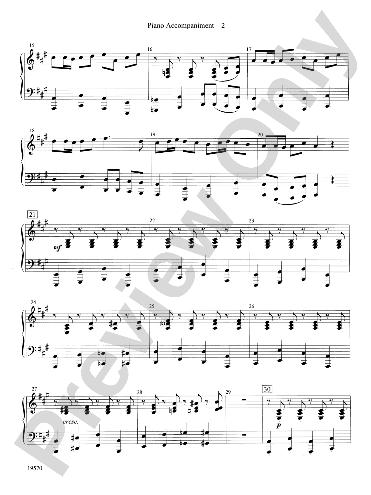 Johnny Appleseed Suite: Piano Accompaniment
