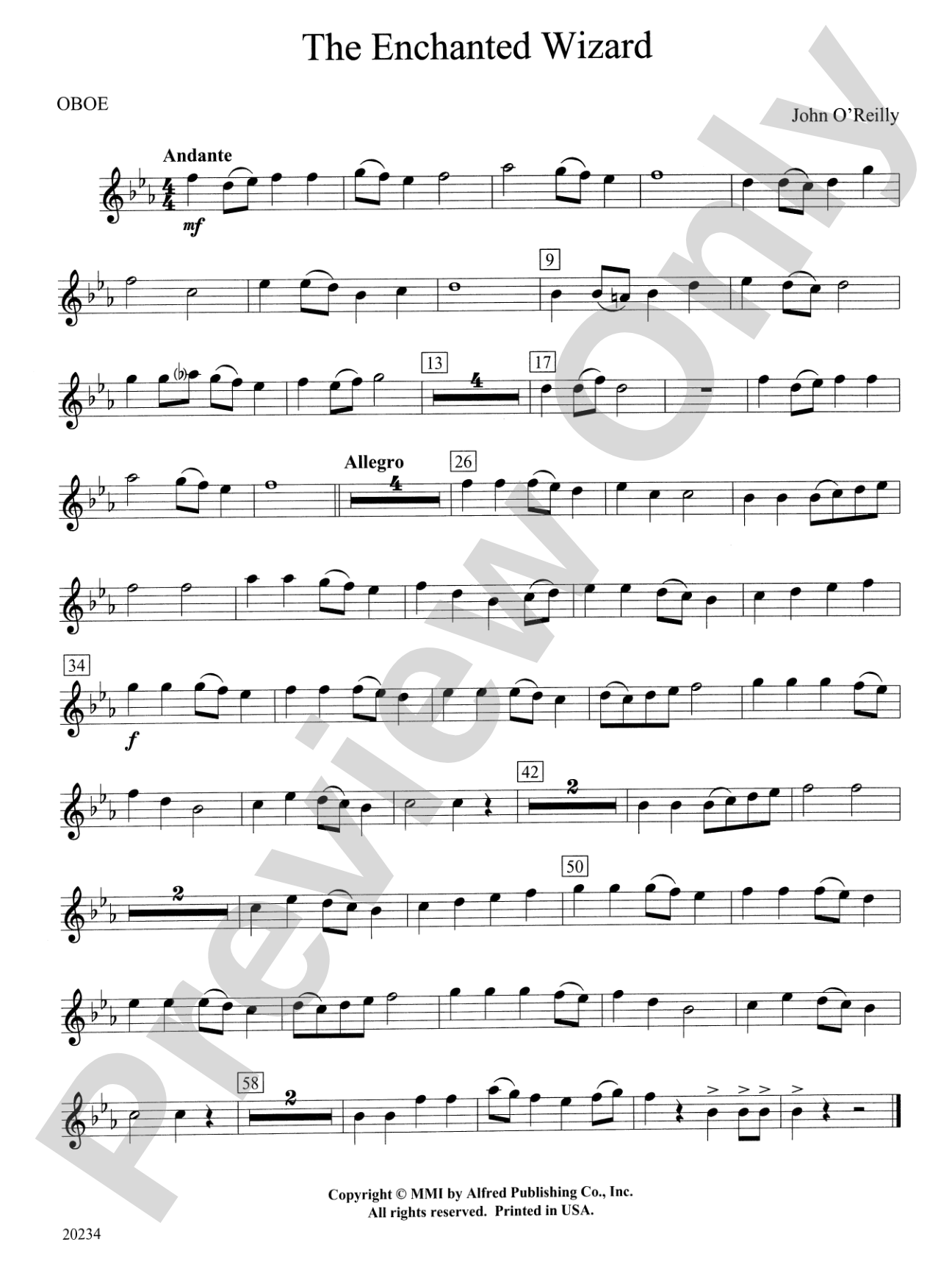 The Enchanted Wizard: Oboe