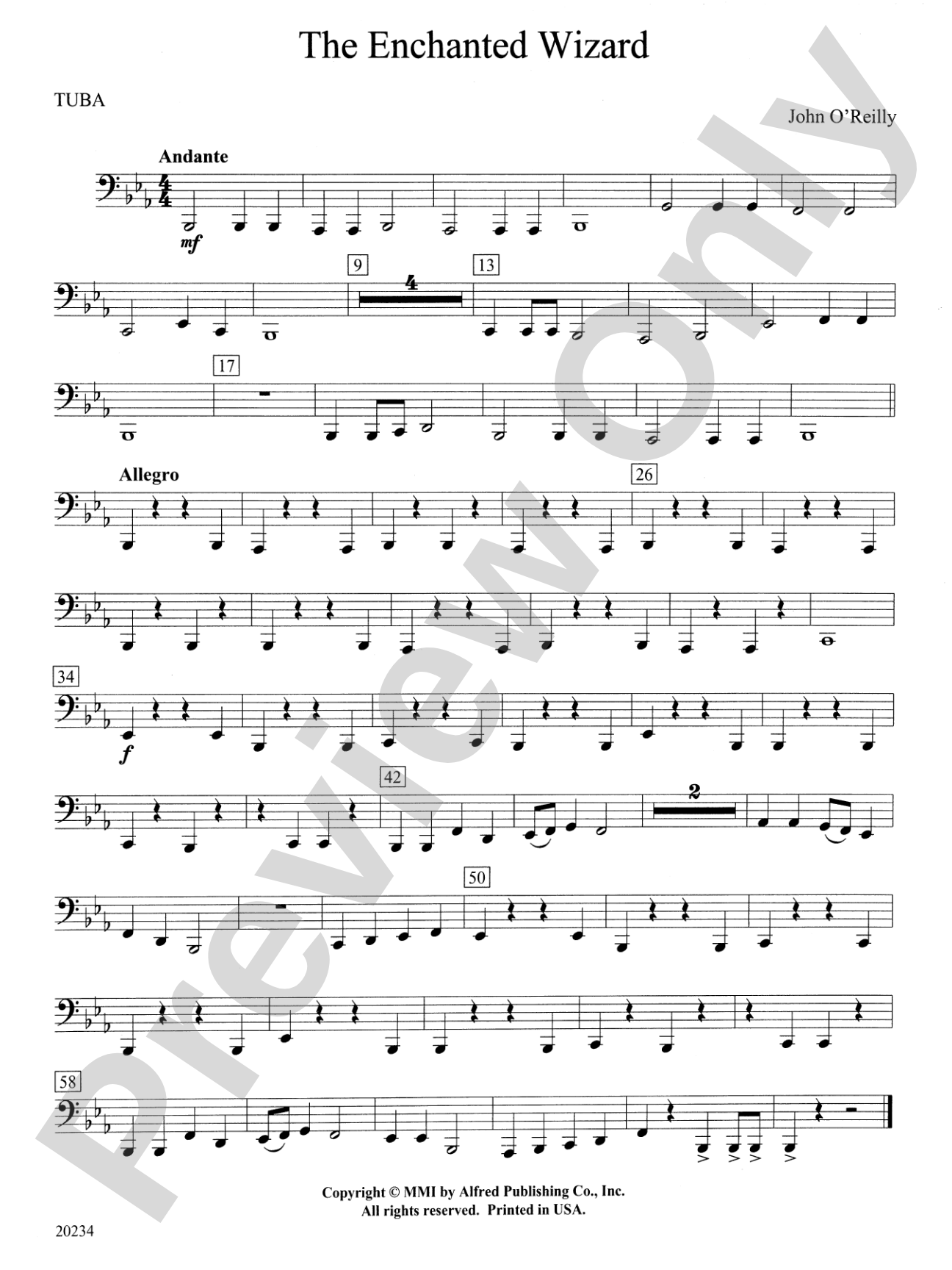 The Enchanted Wizard: Tuba