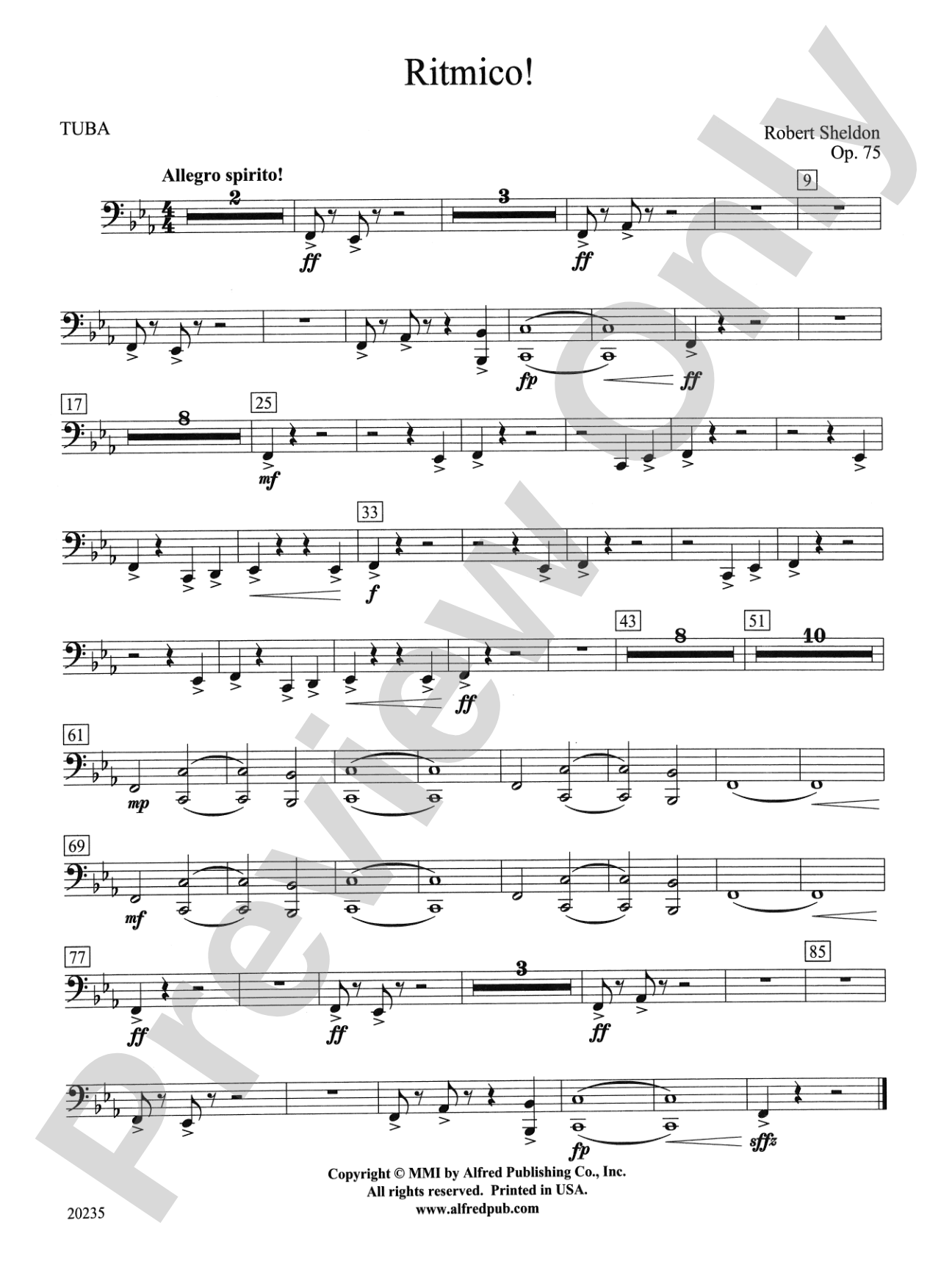 Ritmico!: Tuba