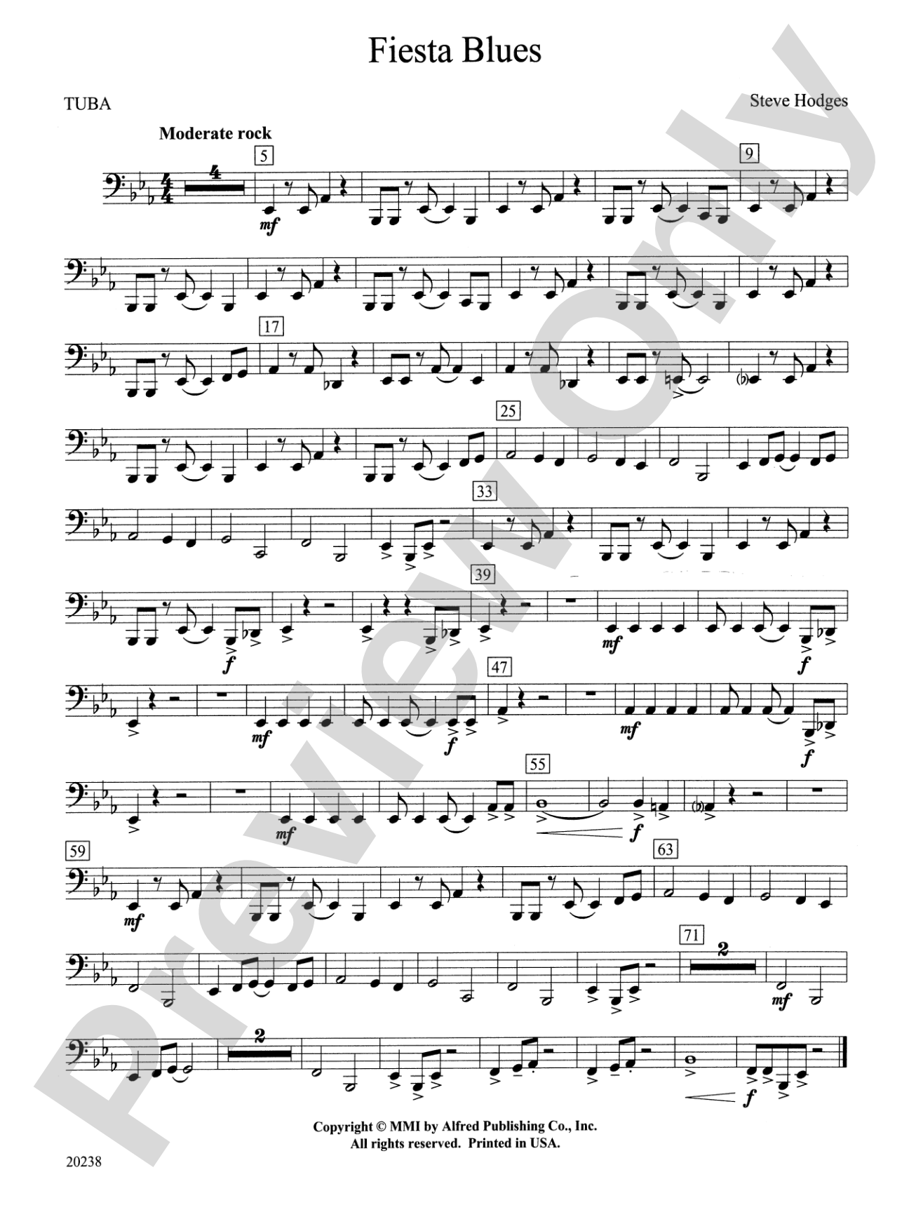 Fiesta Blues: Tuba