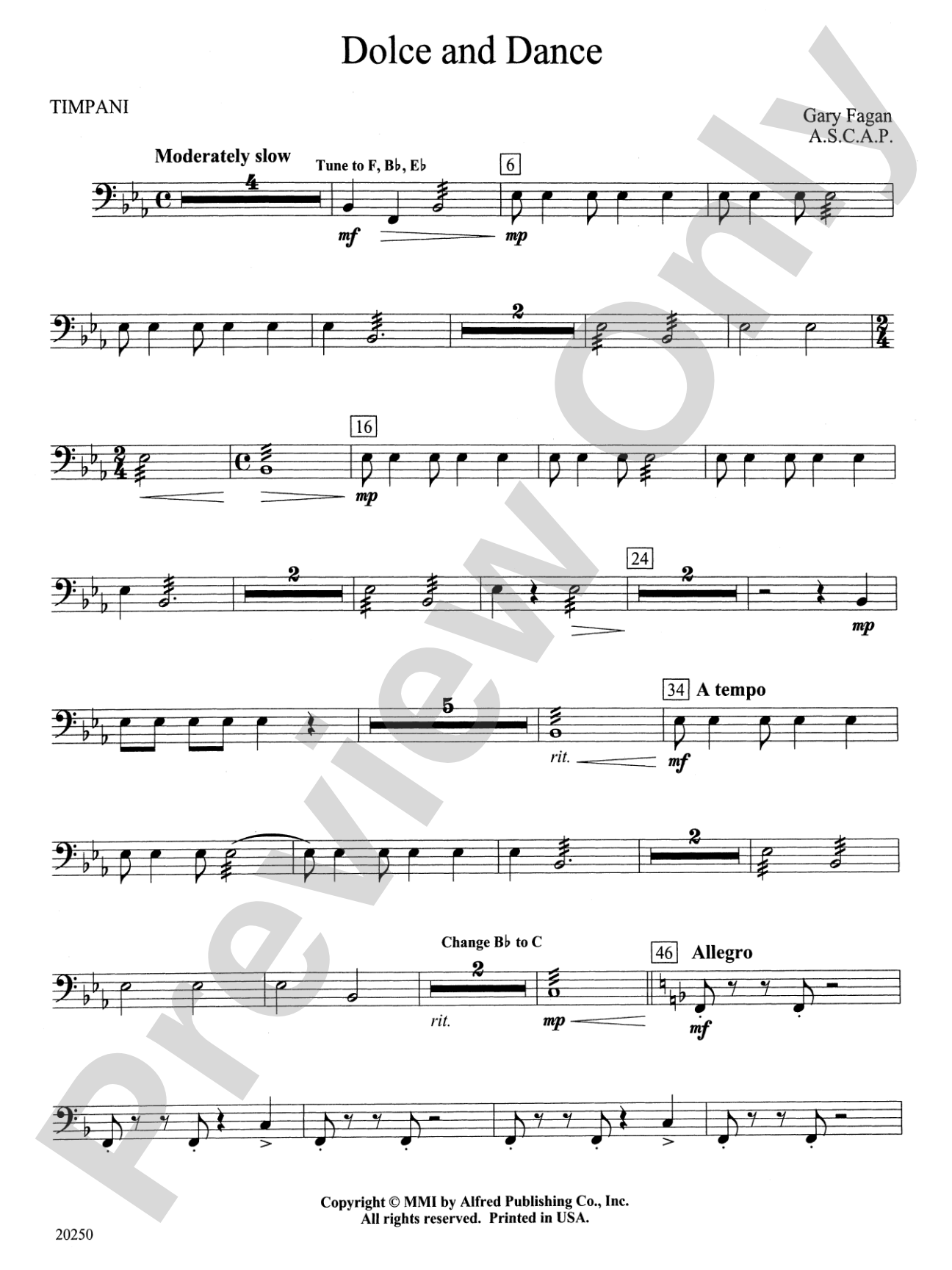 Dolce and Dance: Timpani