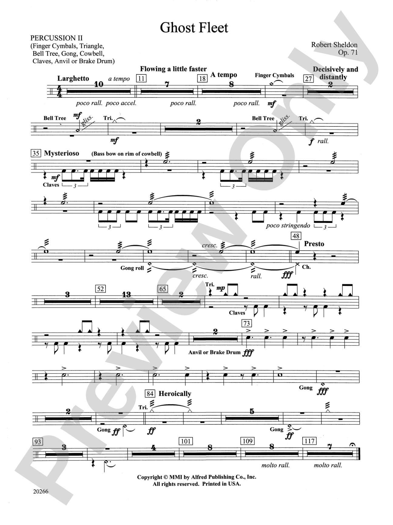Ghost Fleet: 2nd Percussion