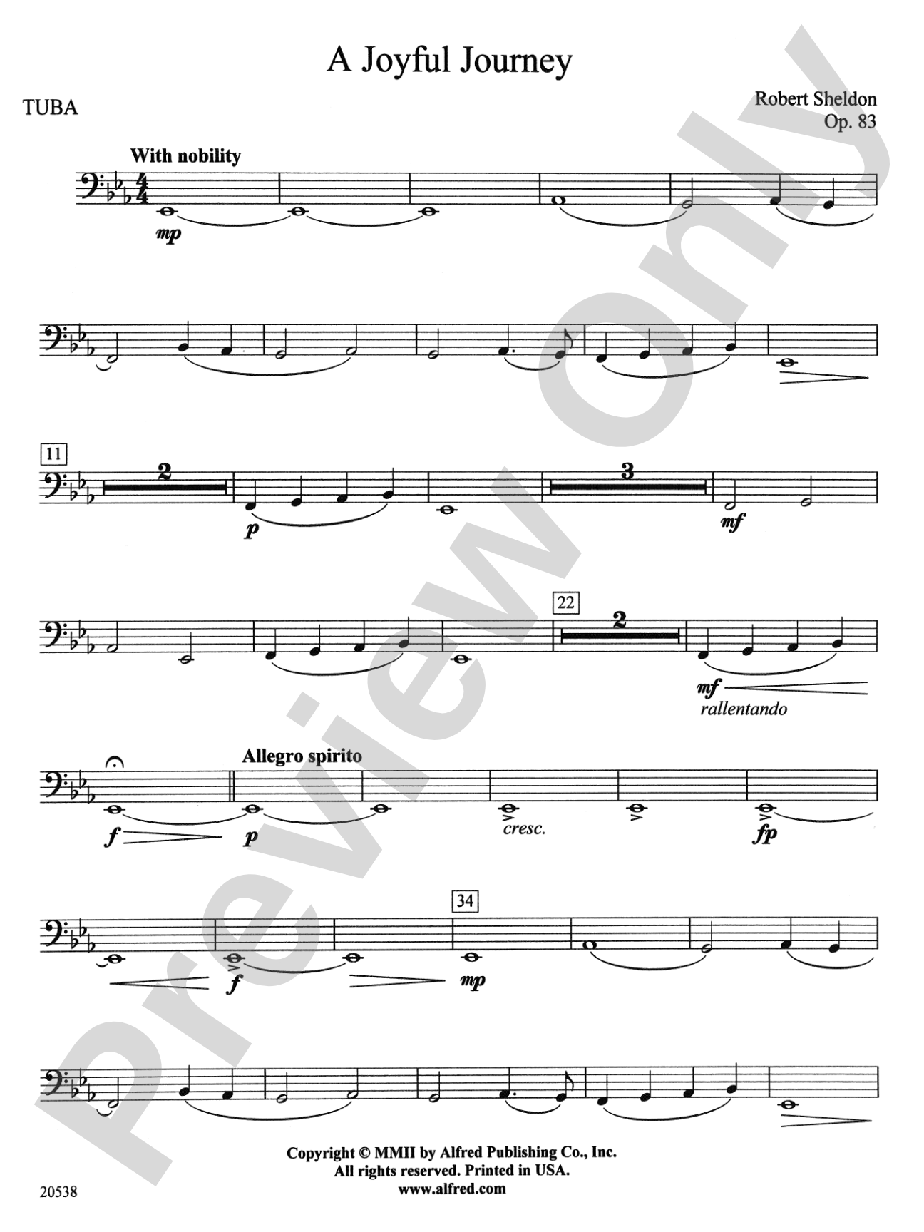 A Joyful Journey: Tuba