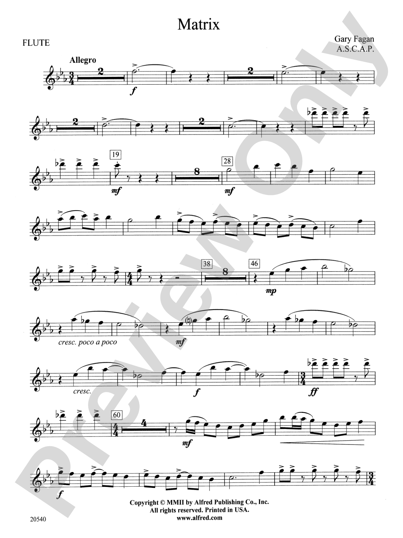 Matrix: Flute