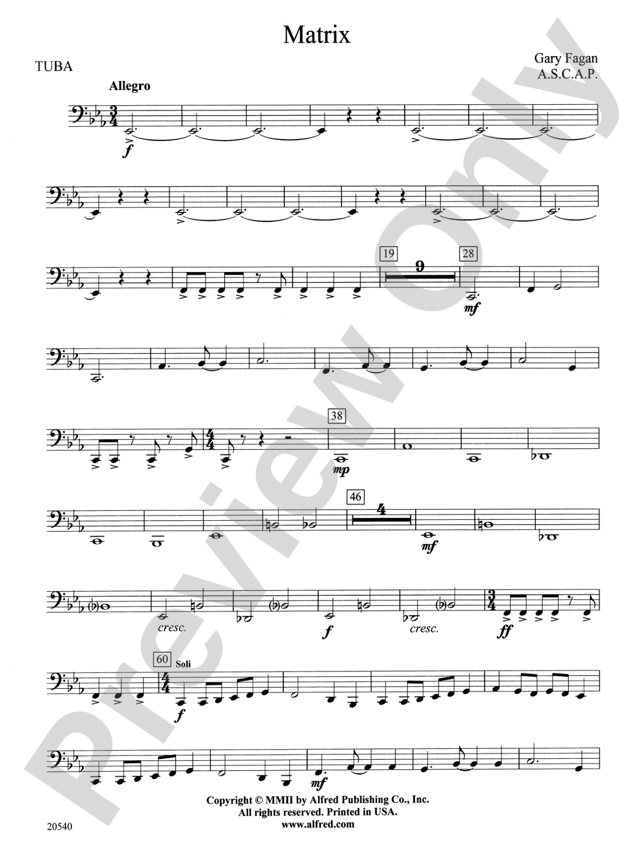 Matrix: Tuba