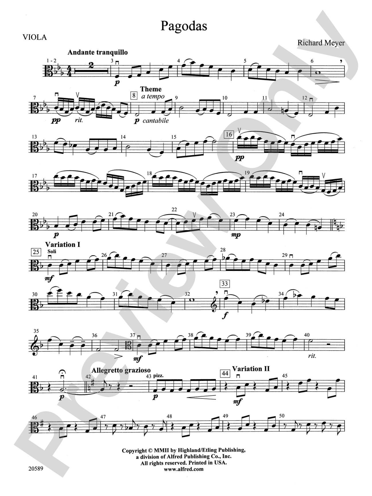 Pagodas: Viola