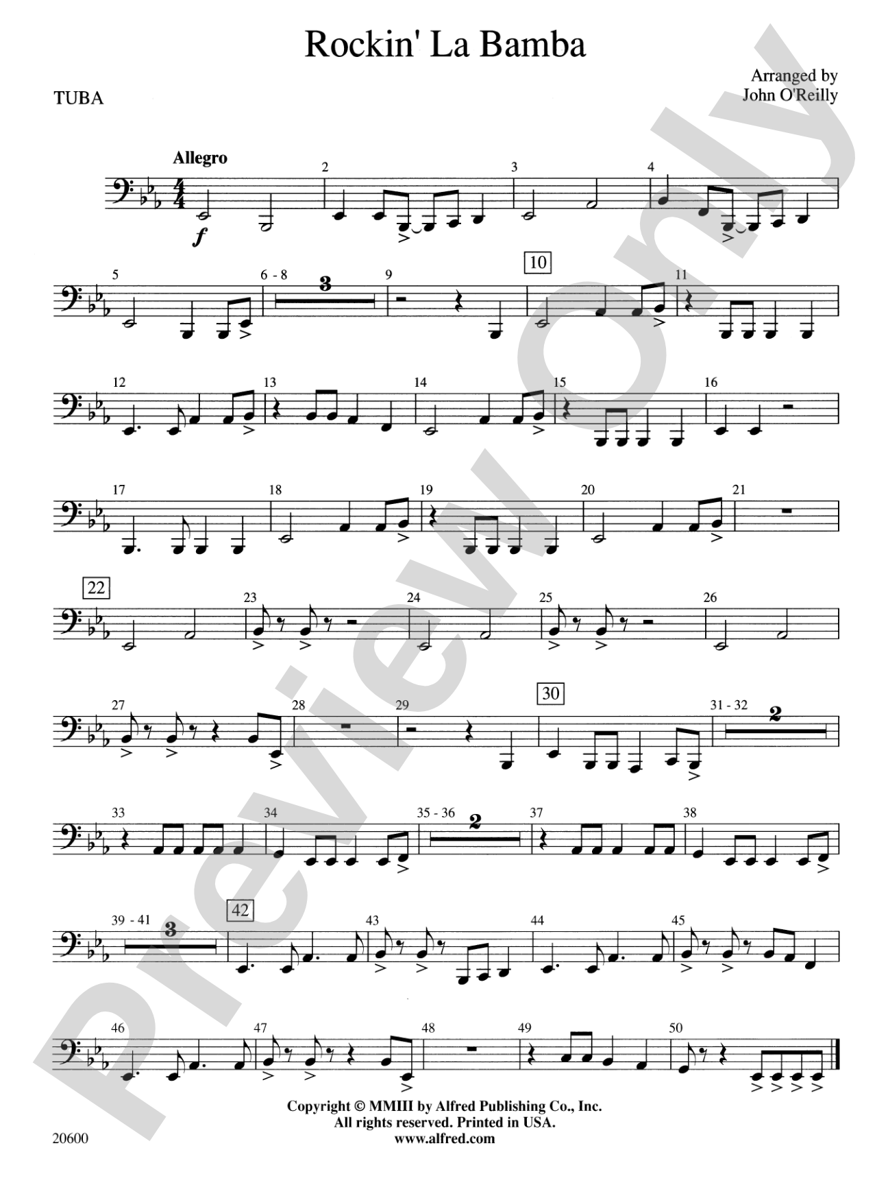 Rockin' La Bamba: Tuba