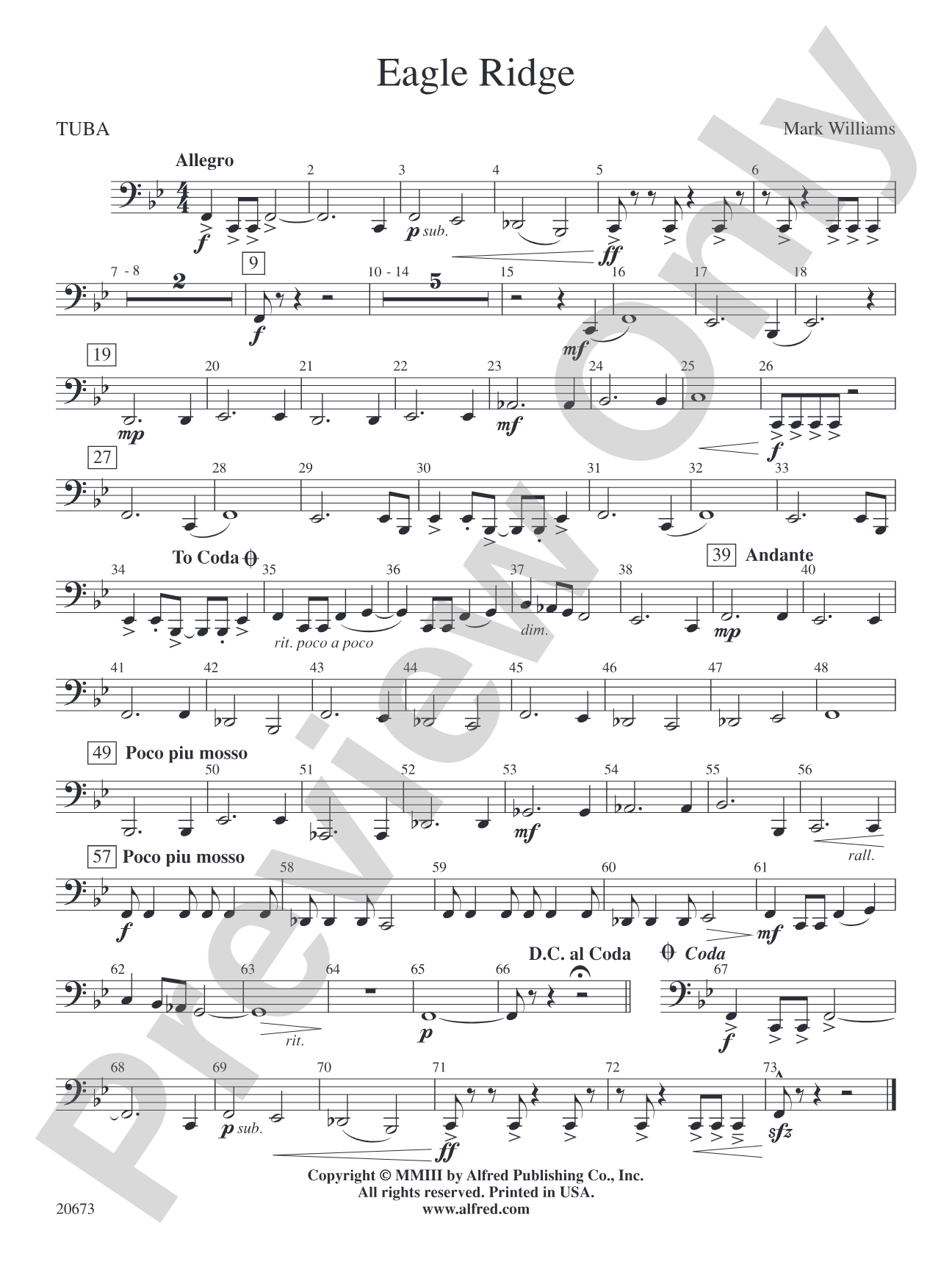 Eagle Ridge: Tuba