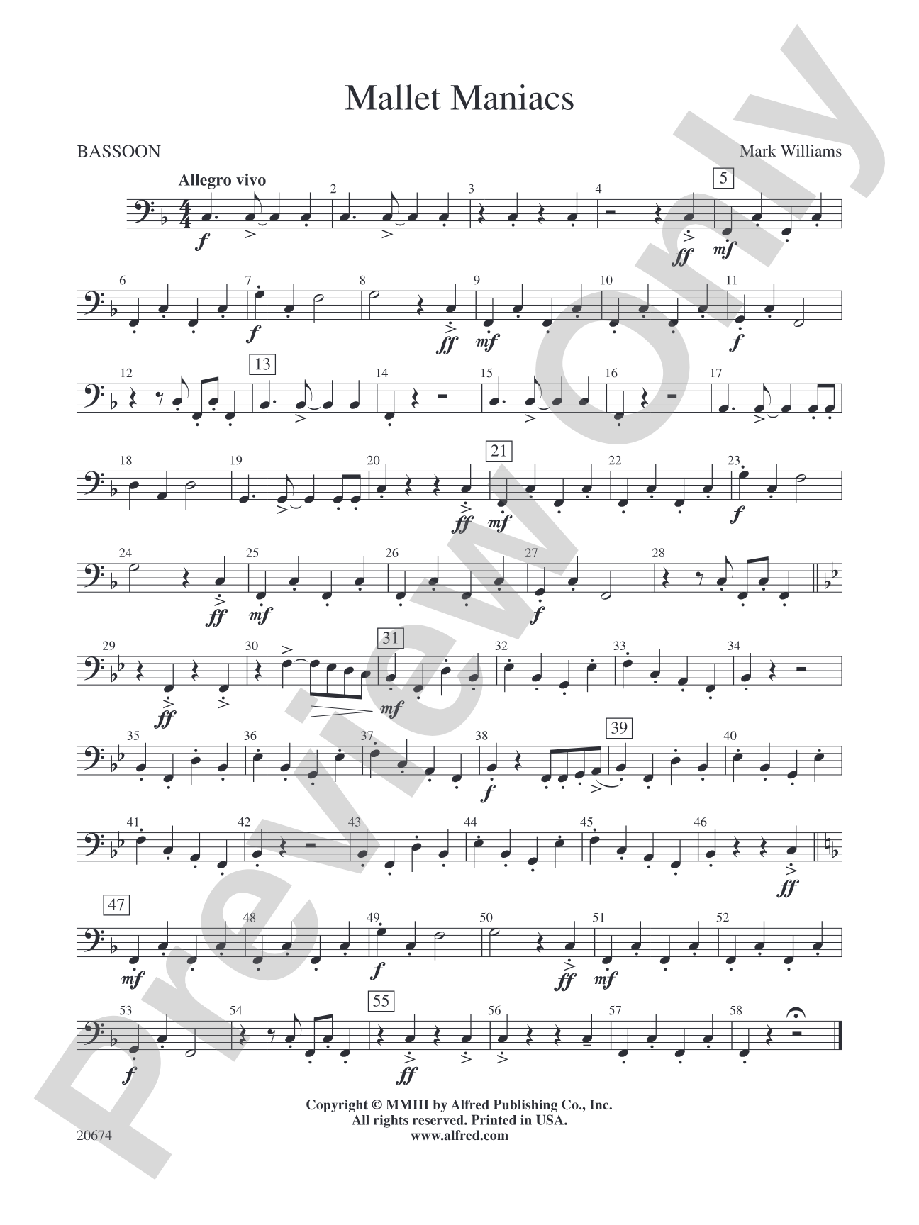 Mallet Maniacs: Bassoon