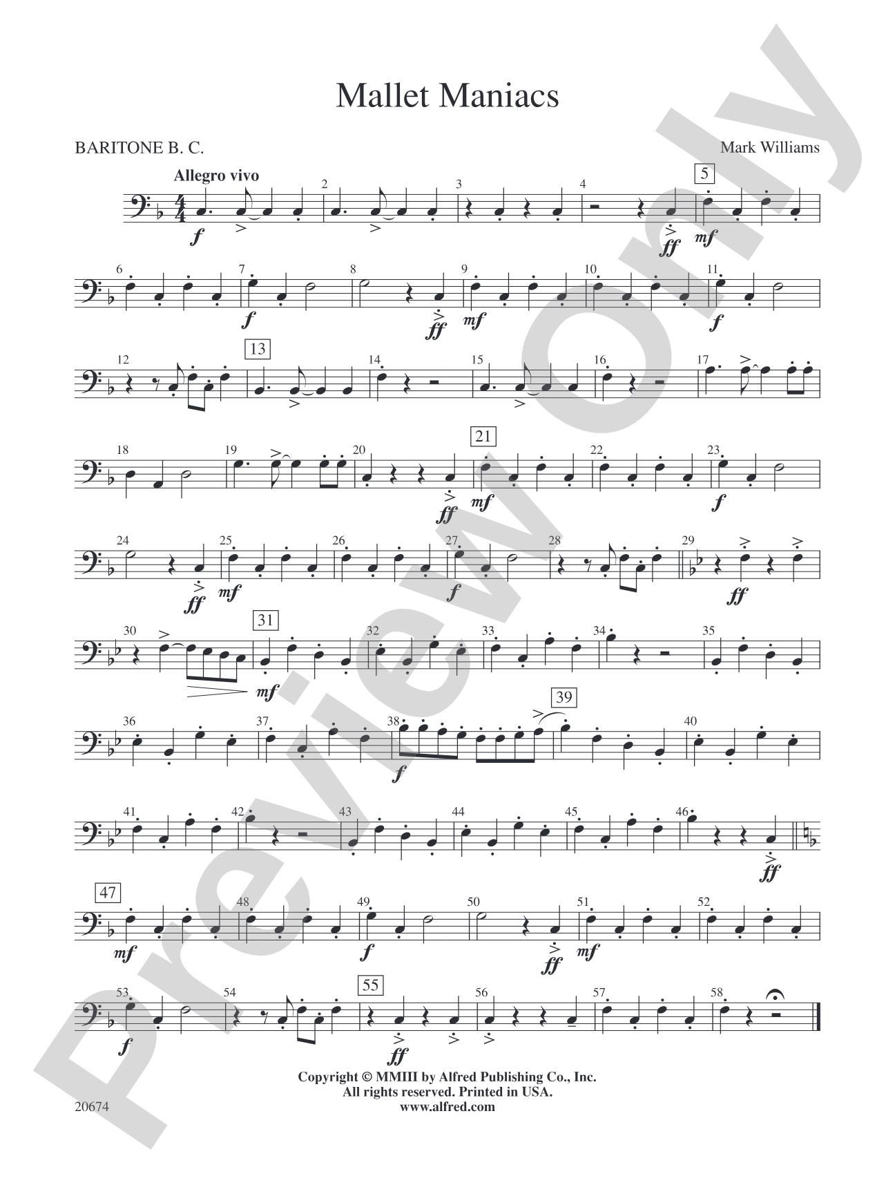 Mallet Maniacs: Baritone B.C.