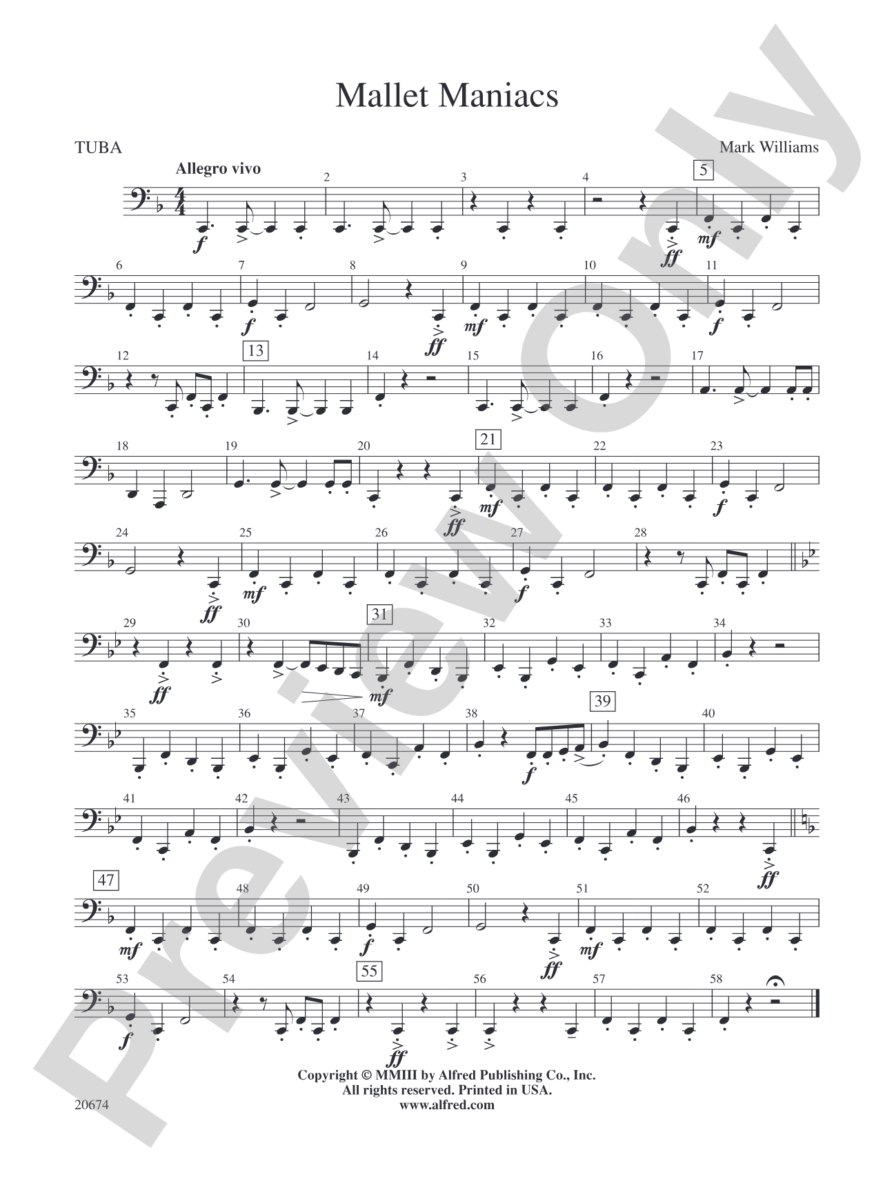 Mallet Maniacs: Tuba