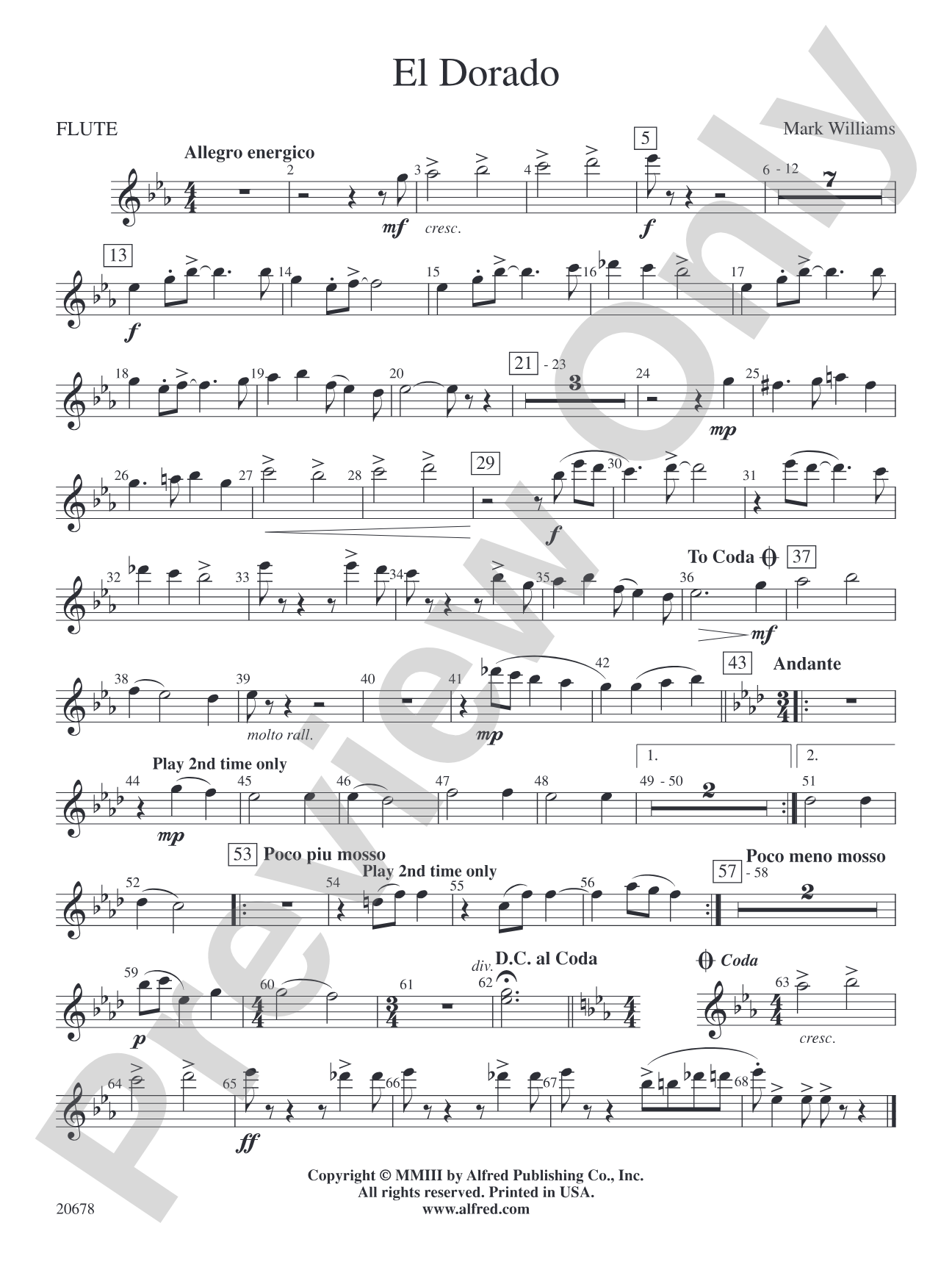 El Dorado: Flute