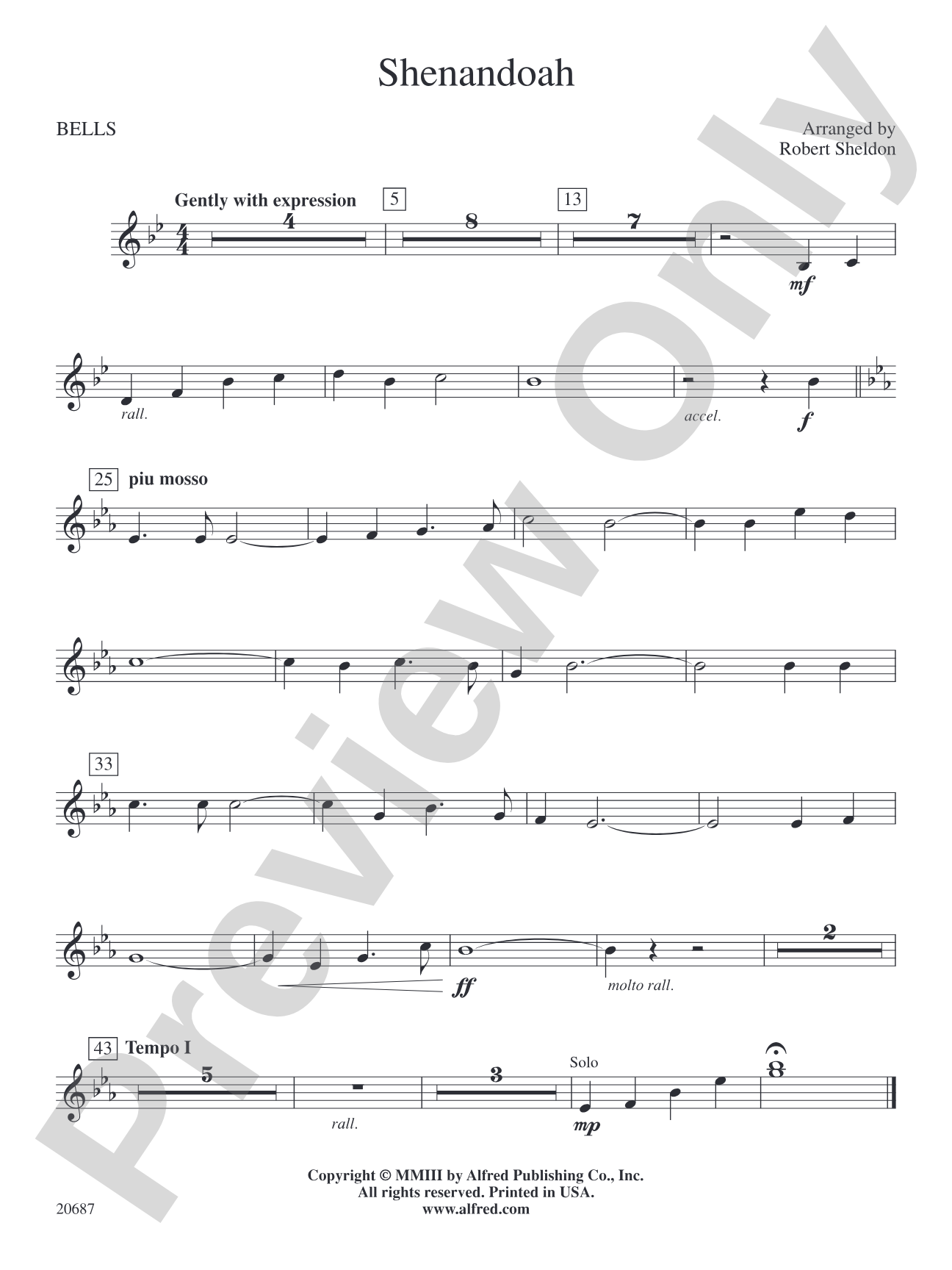 Shenandoah: Bells