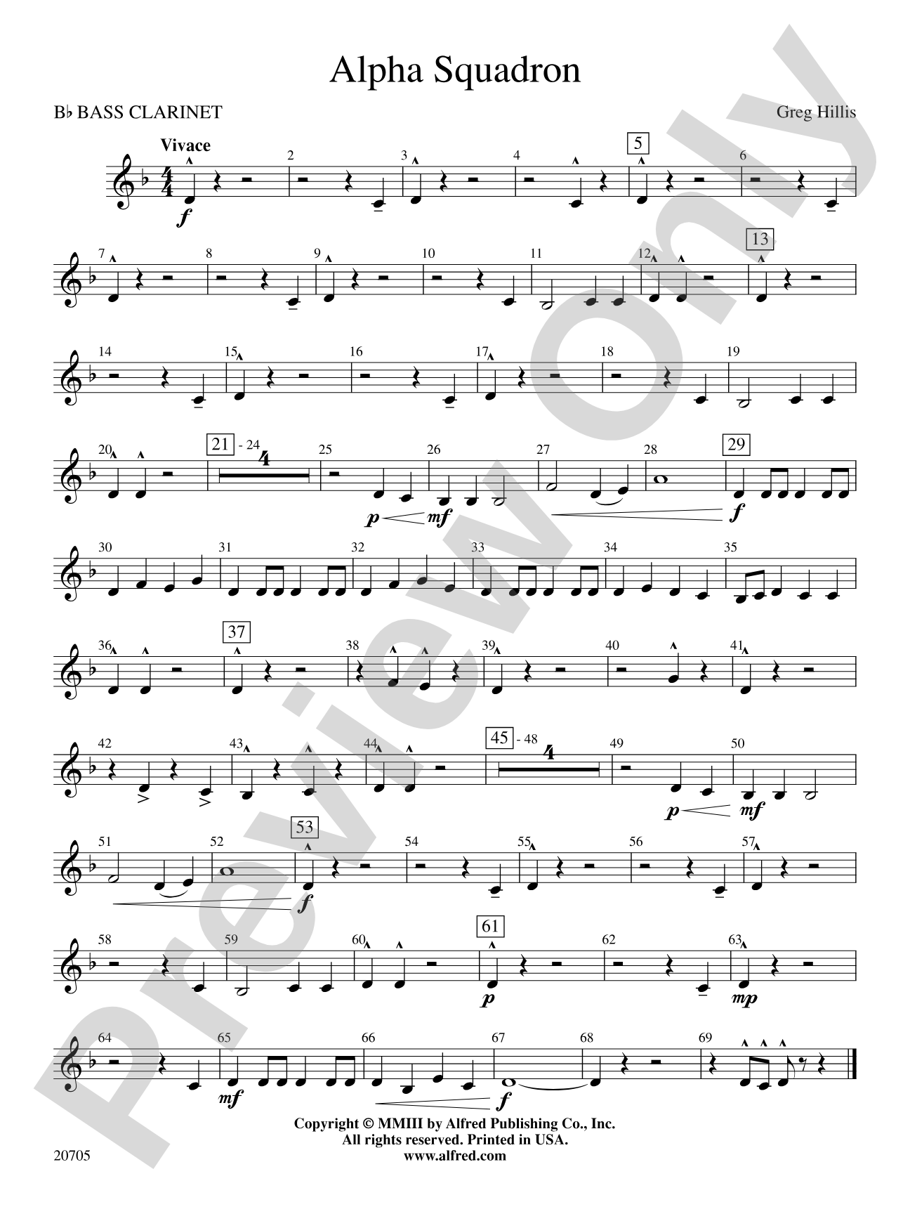 Alpha Squadron: B-flat Bass Clarinet