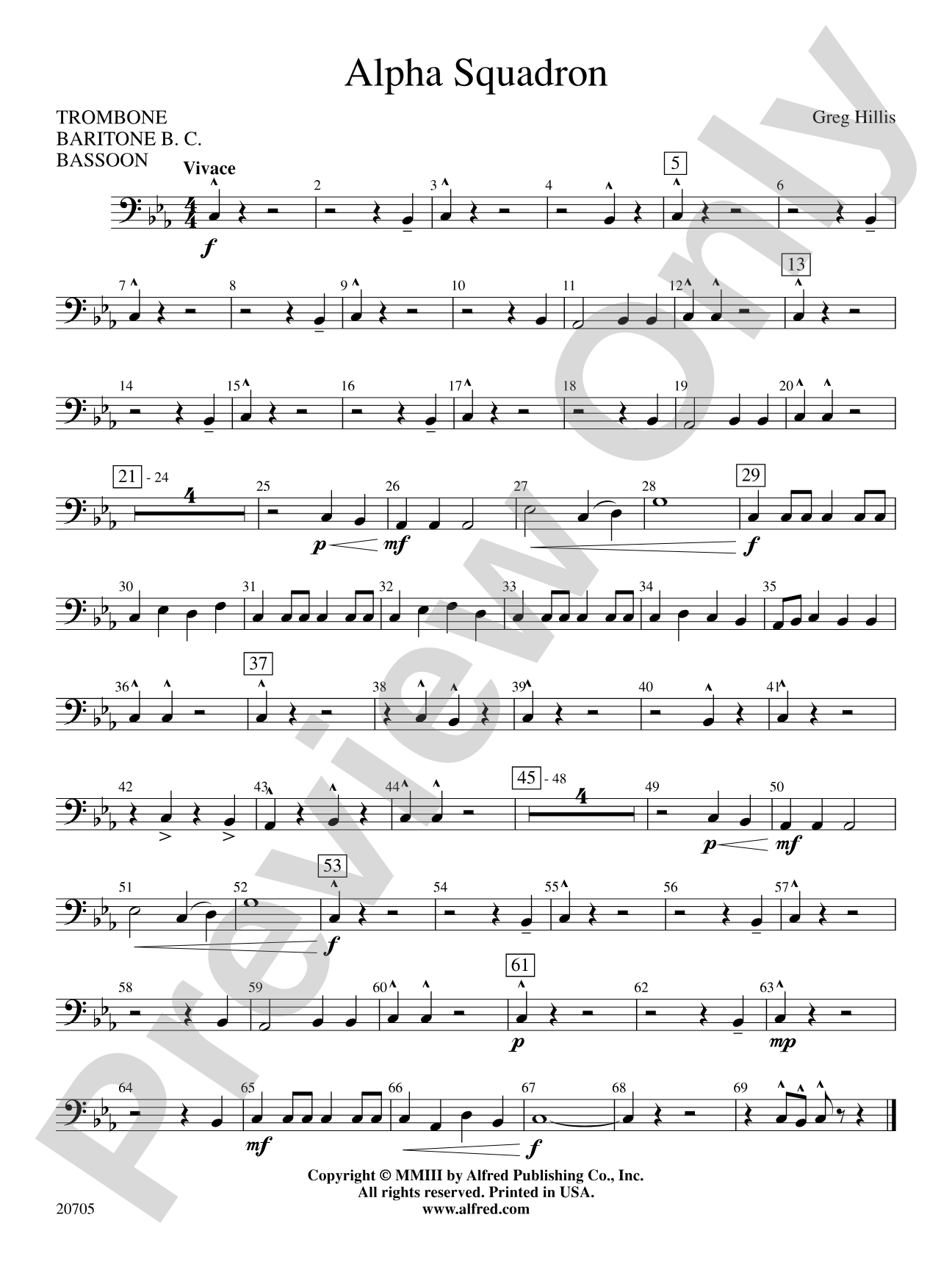 Alpha Squadron: 1st Trombone